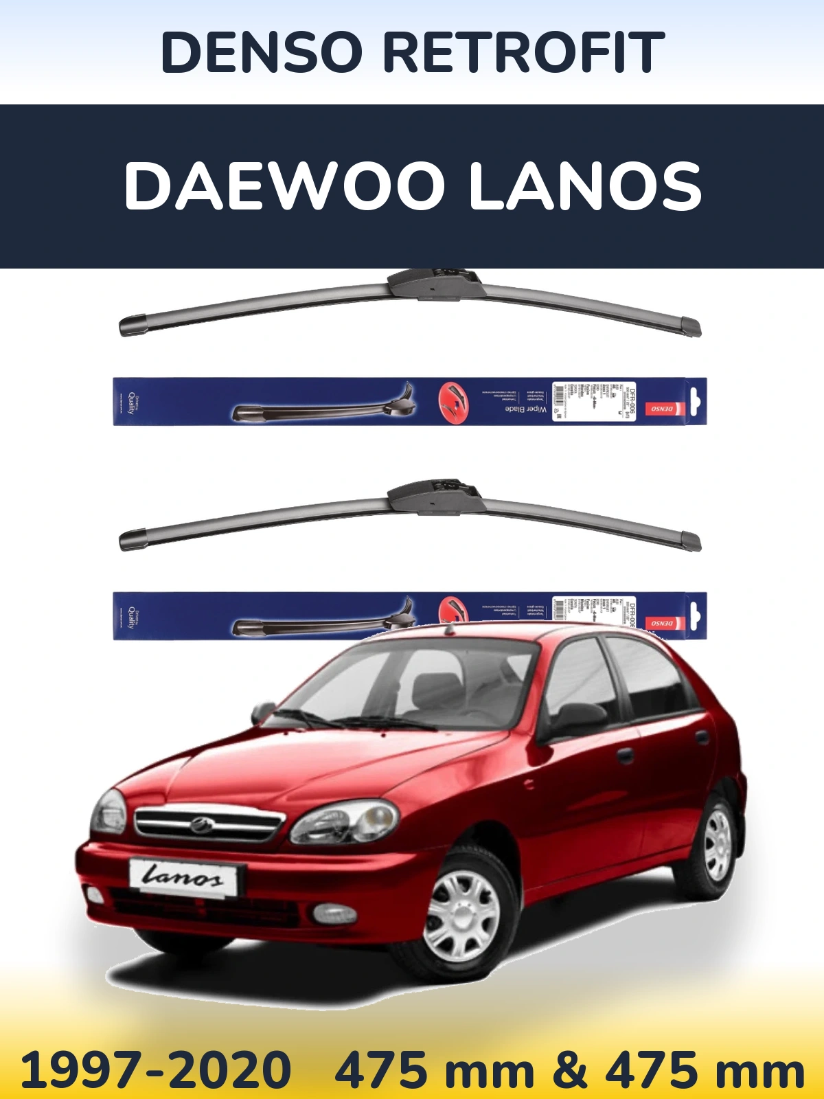 Ștergătoare Denso Retrofit pentru Daewoo Lanos