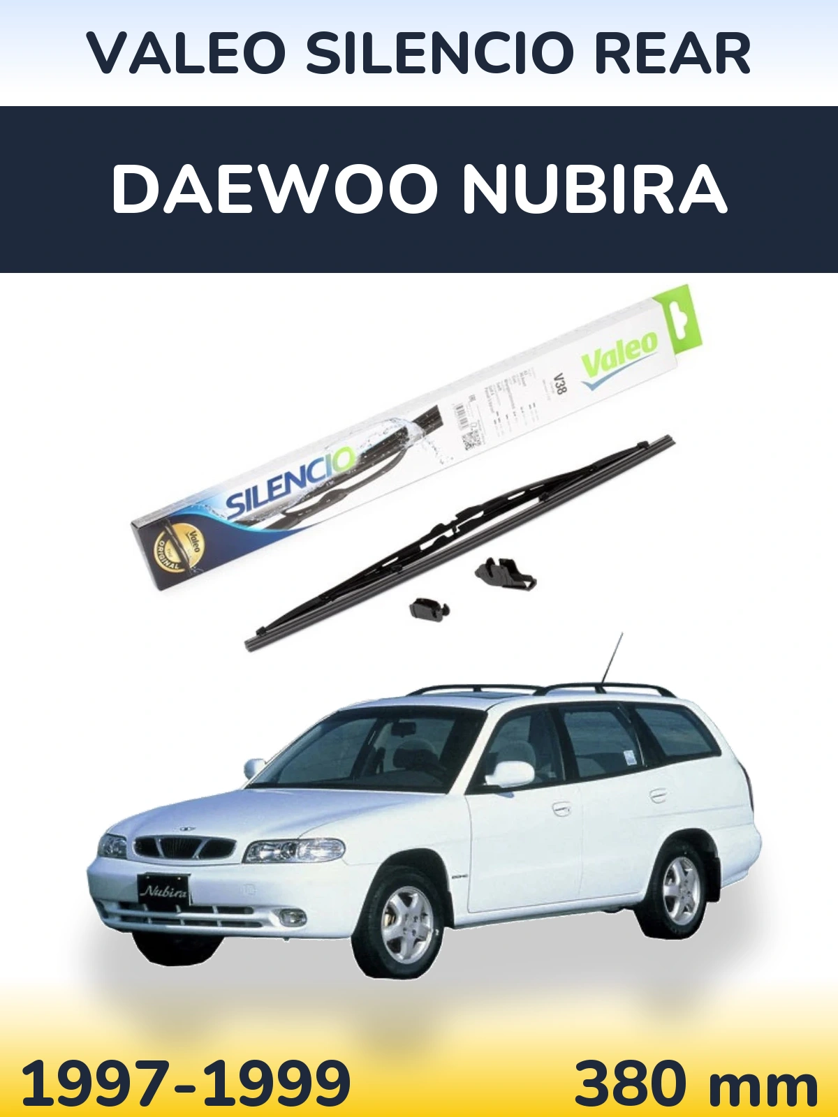 Ștergătoare Valeo Silencio Rear pentru Daewoo Nubira