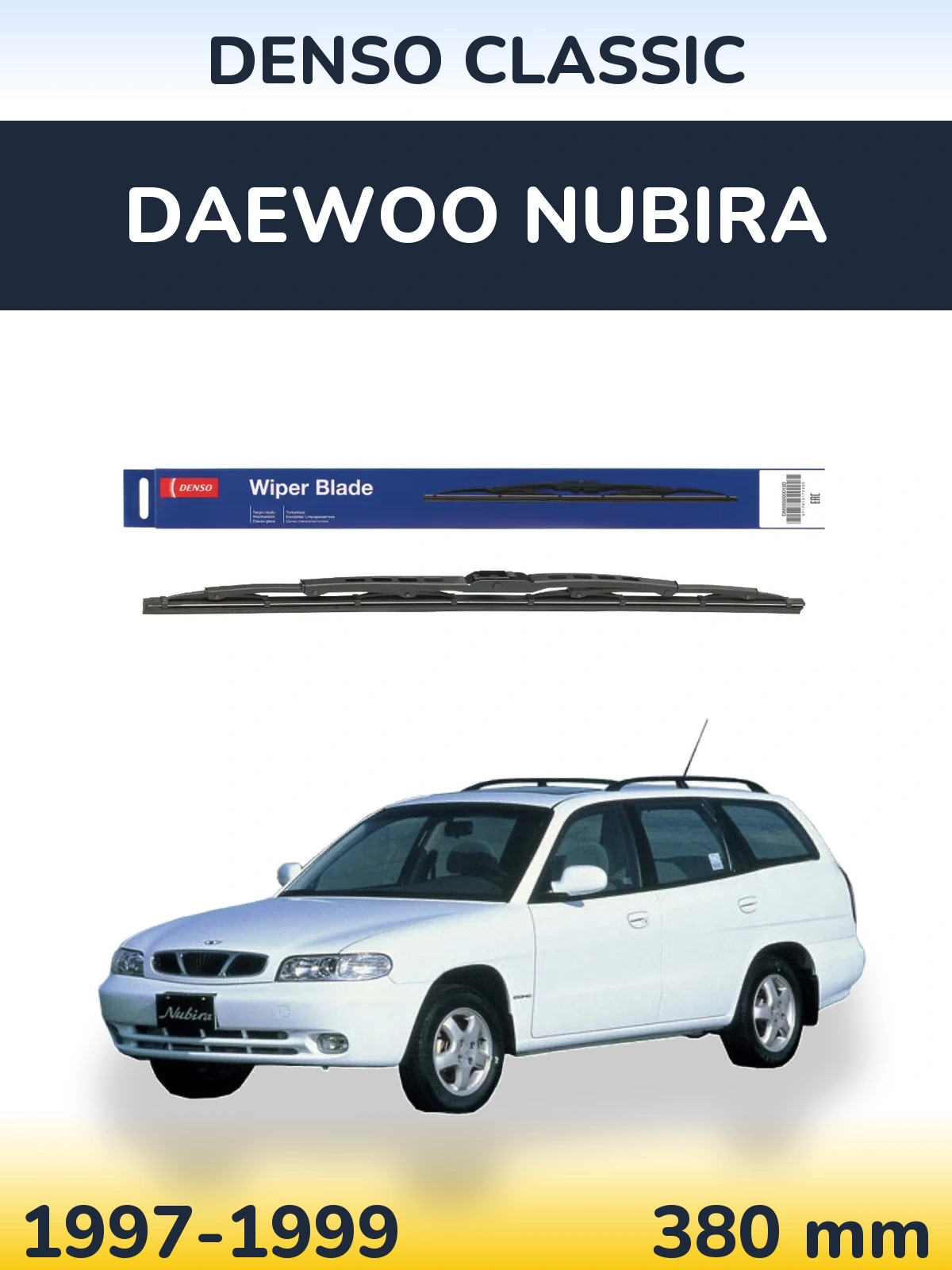 Ștergătoare Denso Classic pentru Daewoo Nubira