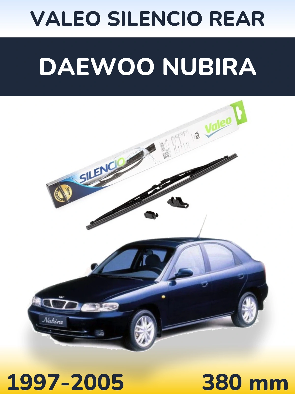 Ștergătoare Valeo Silencio Rear pentru Daewoo Nubira