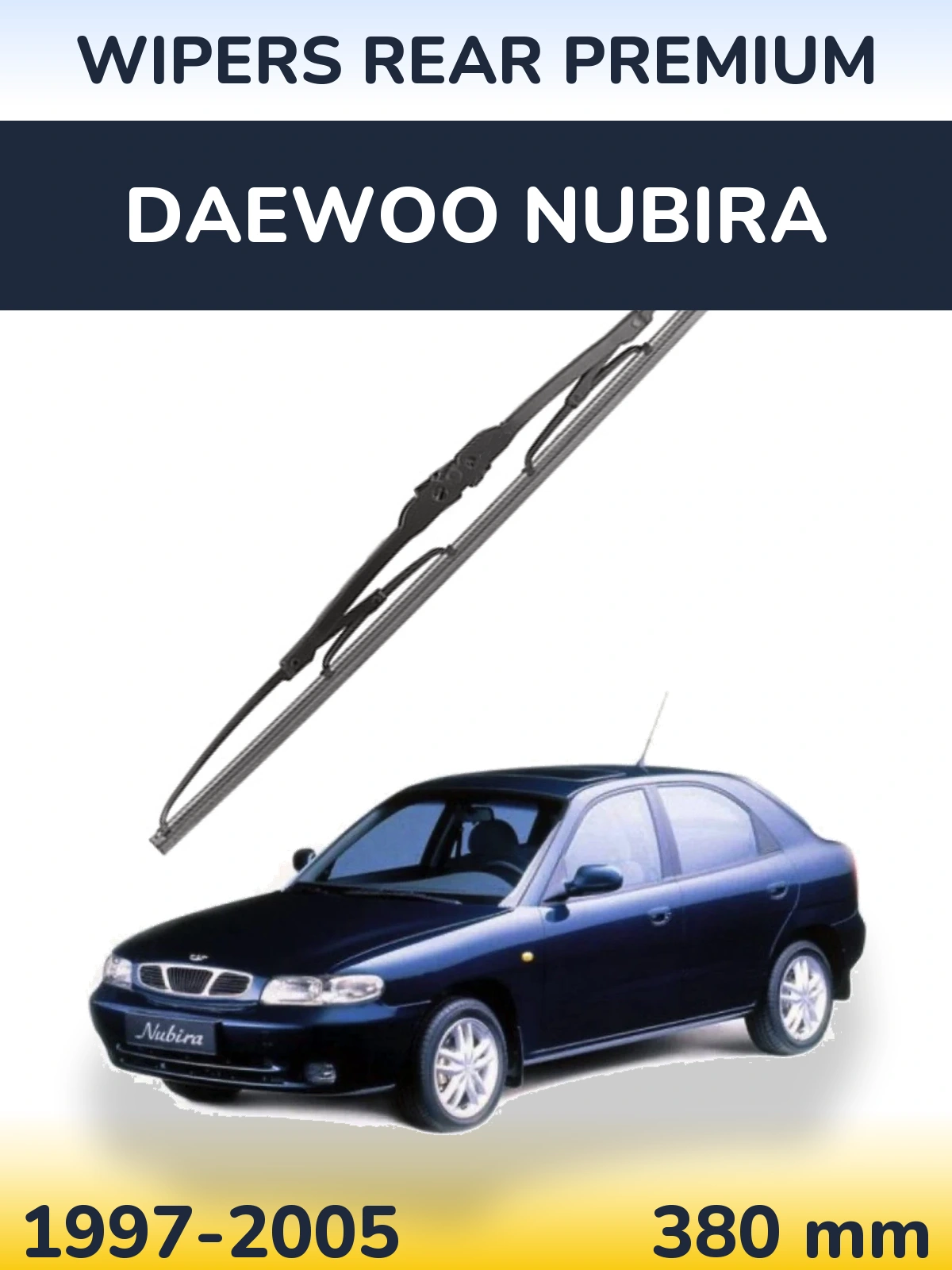 Ștergătoare WIPERS REAR PREMIUM pentru Daewoo Nubira