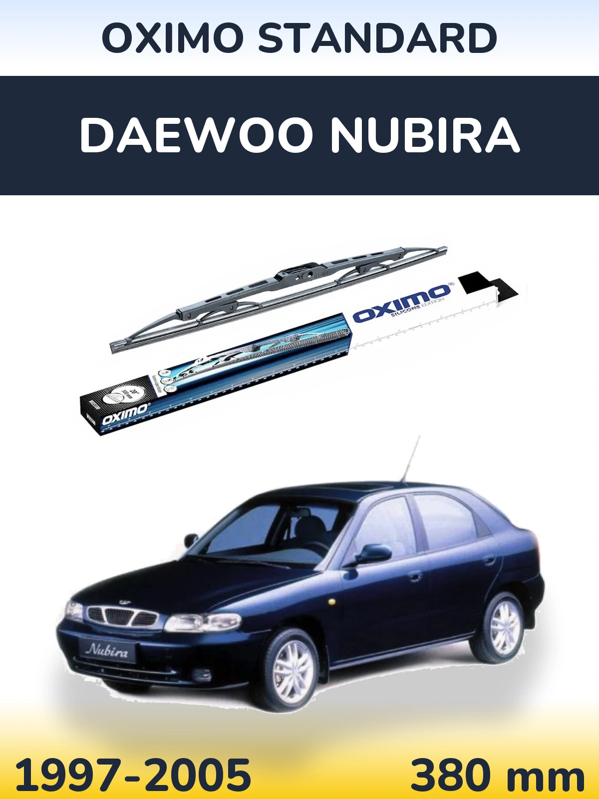 Ștergătoare Oximo Standard pentru Daewoo Nubira
