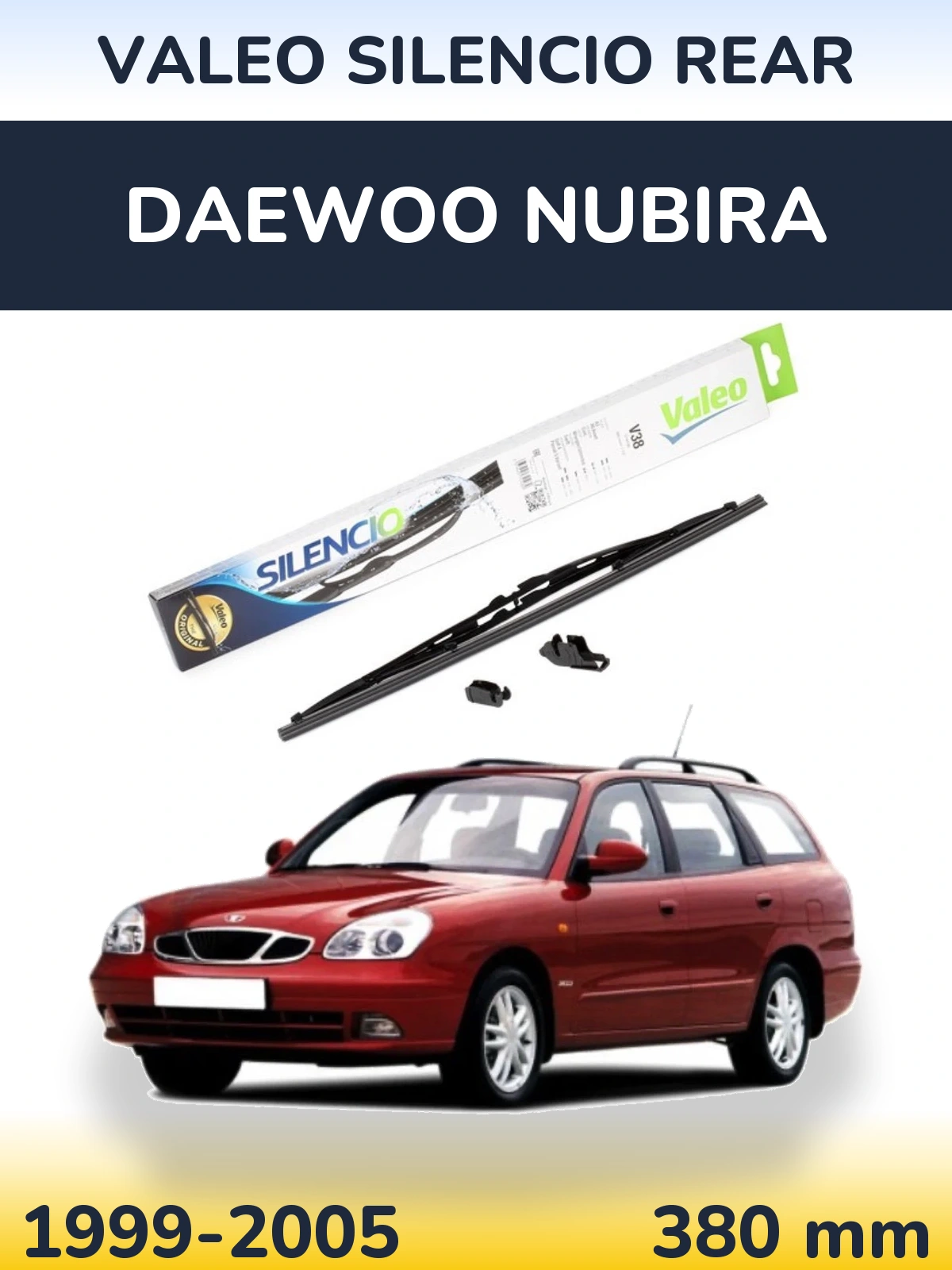 Ștergătoare Valeo Silencio Rear pentru Daewoo Nubira