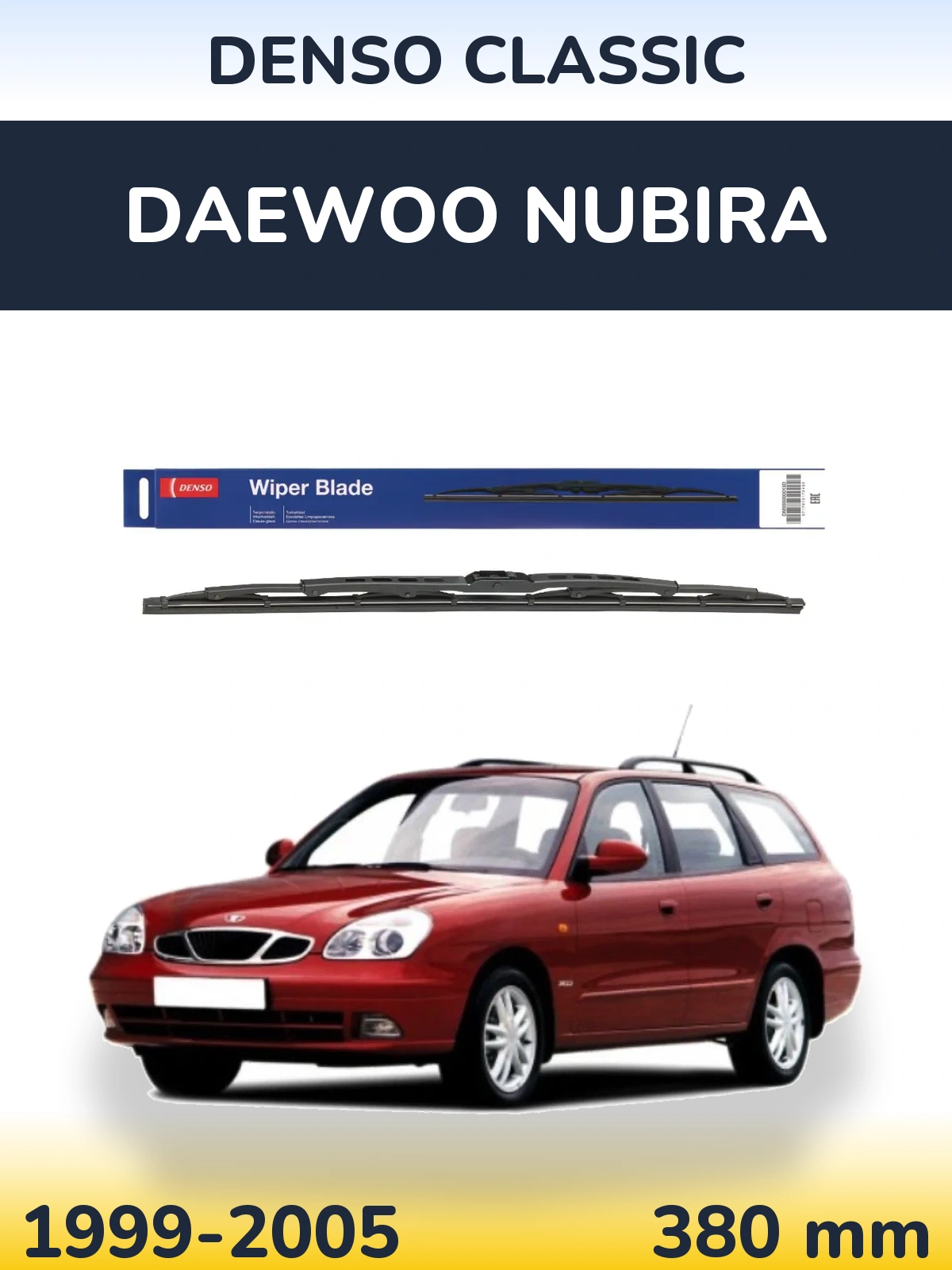 Ștergătoare Denso Classic pentru Daewoo Nubira