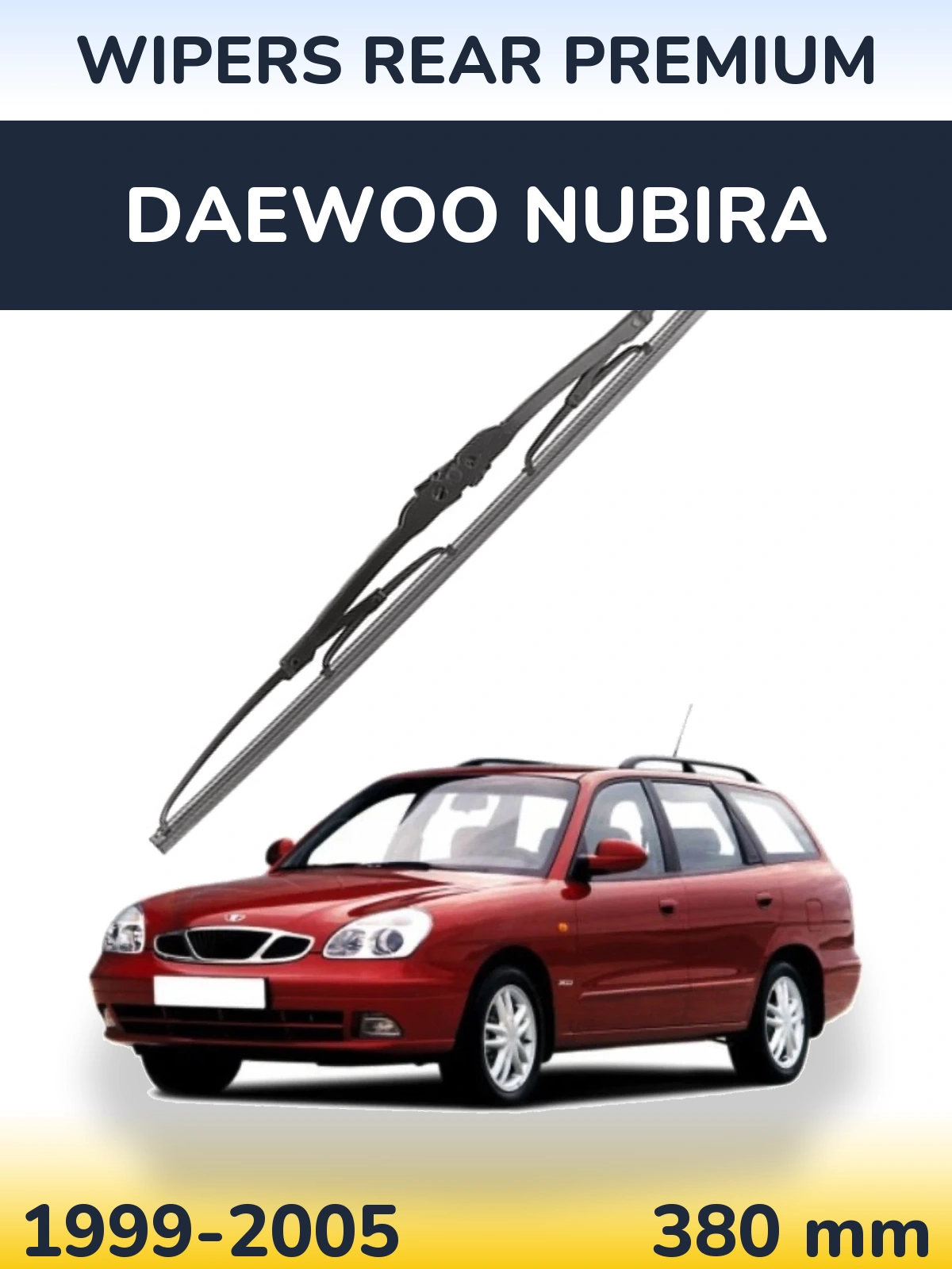 Ștergătoare WIPERS REAR PREMIUM pentru Daewoo Nubira
