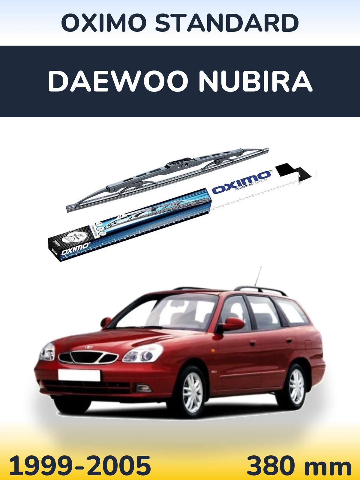 Ștergătoare Oximo Standard pentru Daewoo Nubira