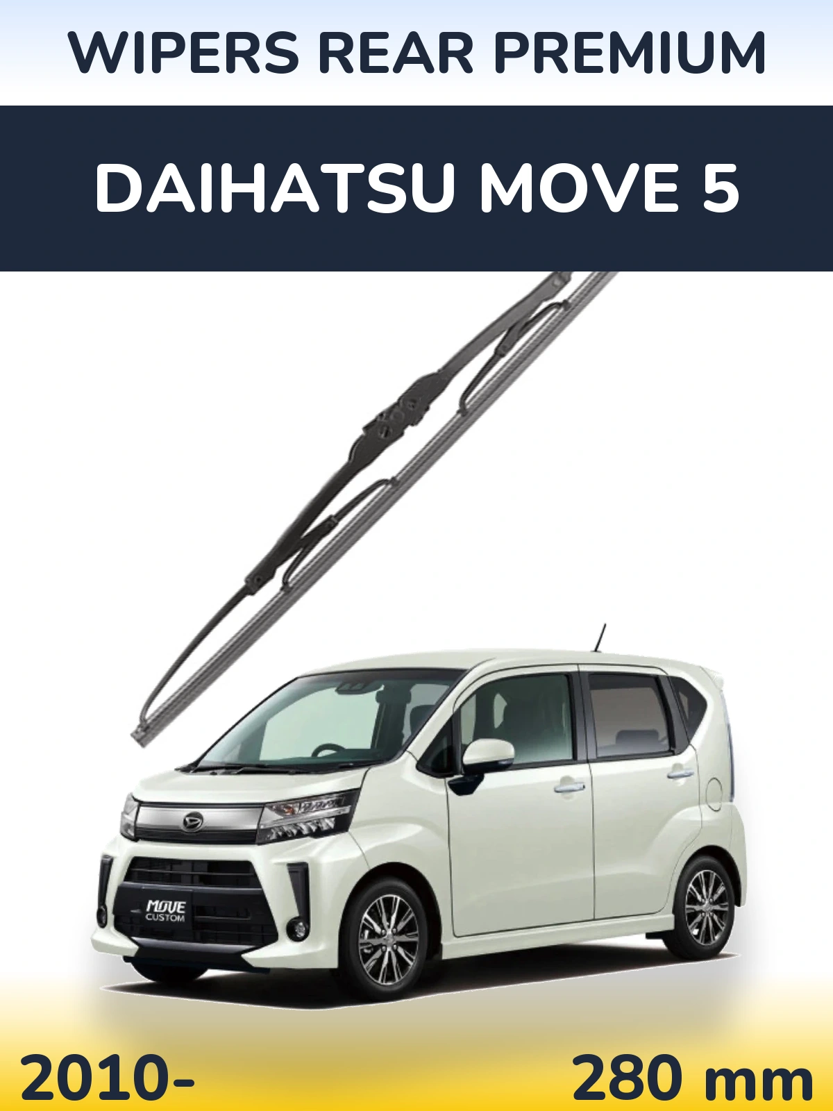 Ștergătoare WIPERS REAR PREMIUM pentru Daihatsu Move 5