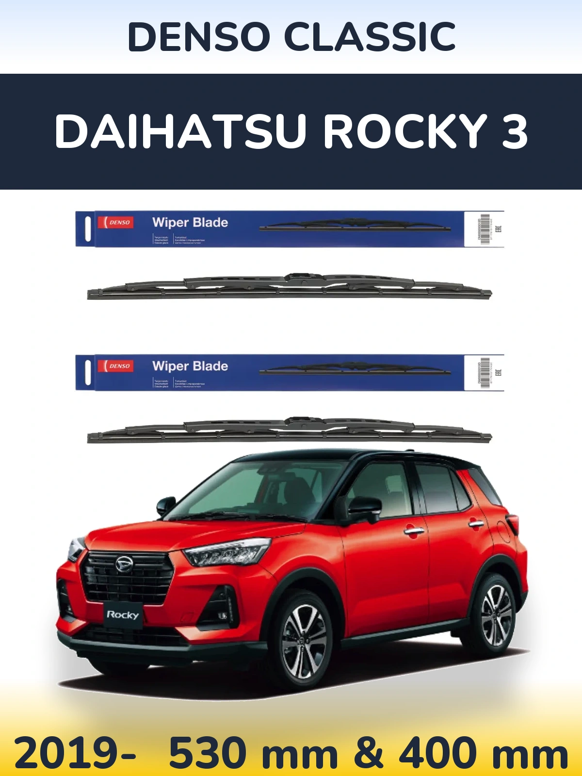 Ștergătoare Denso Classic pentru Daihatsu Rocky 3