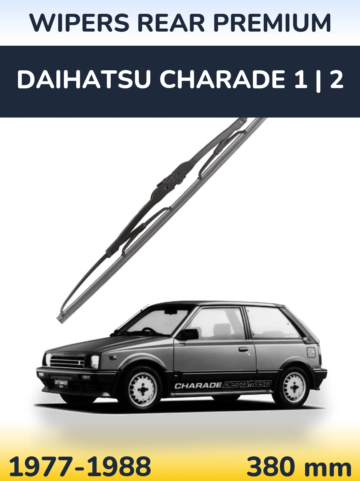 Ștergătoare WIPERS REAR PREMIUM pentru Daihatsu Charade 1 | 2