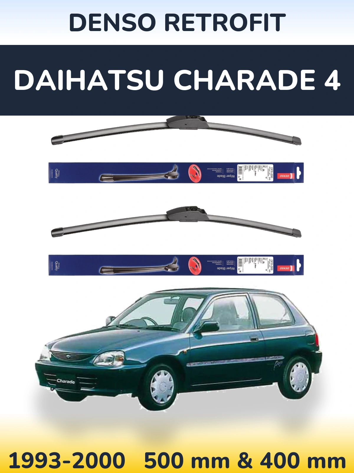 Ștergătoare Denso Retrofit pentru Daihatsu Charade 4