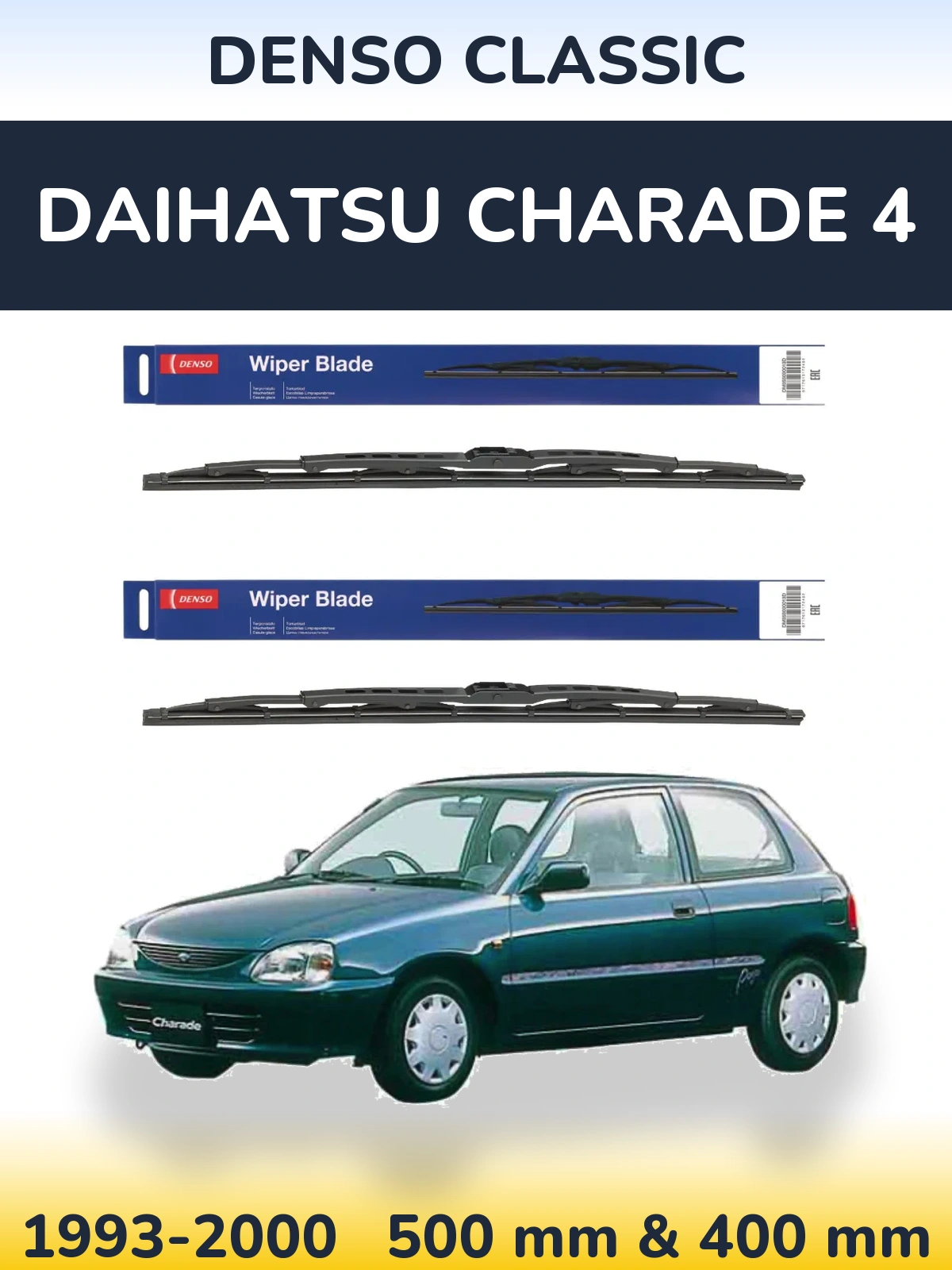 Ștergătoare Denso Classic pentru Daihatsu Charade 4