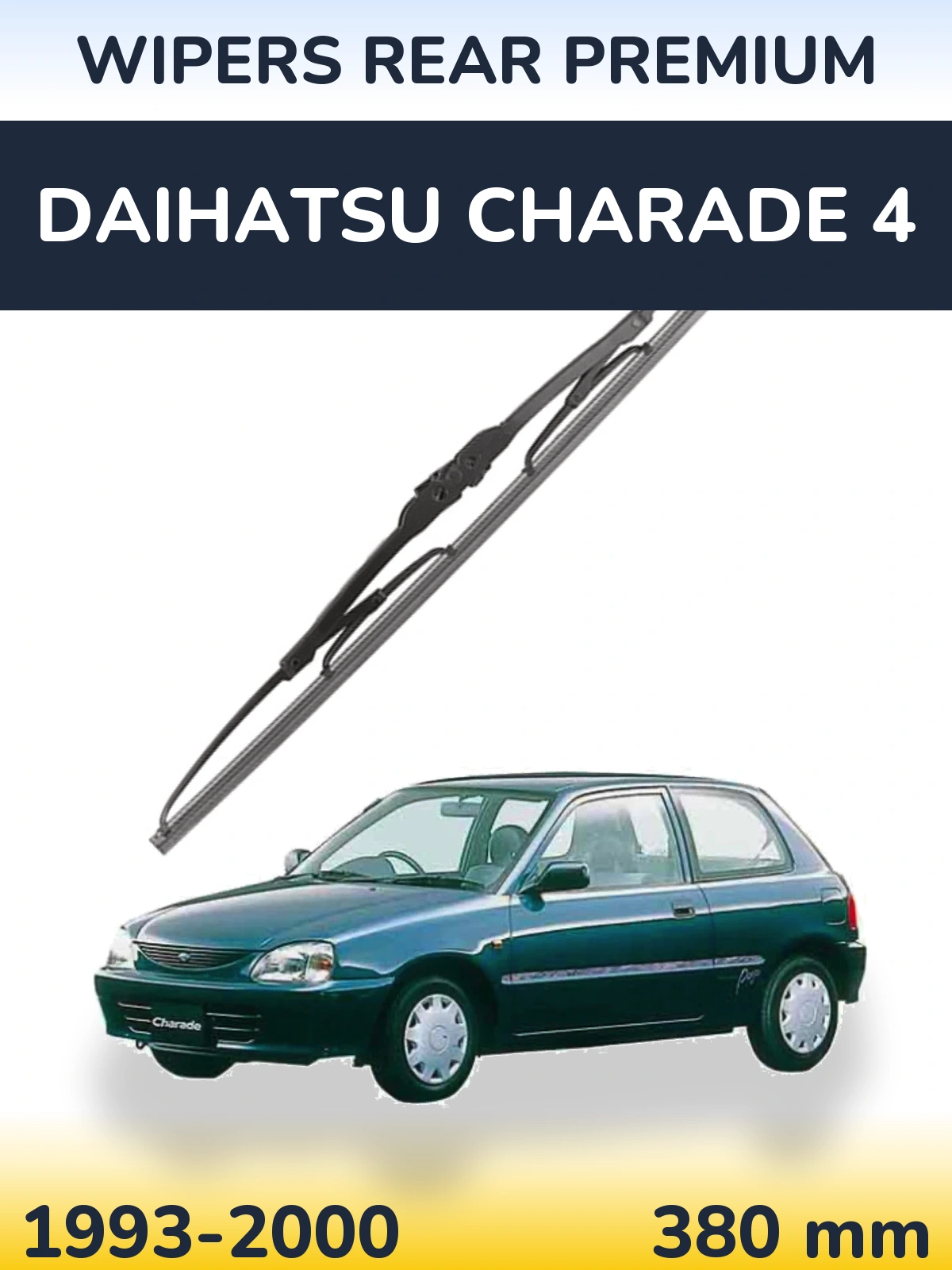 Ștergătoare WIPERS REAR PREMIUM pentru Daihatsu Charade 4