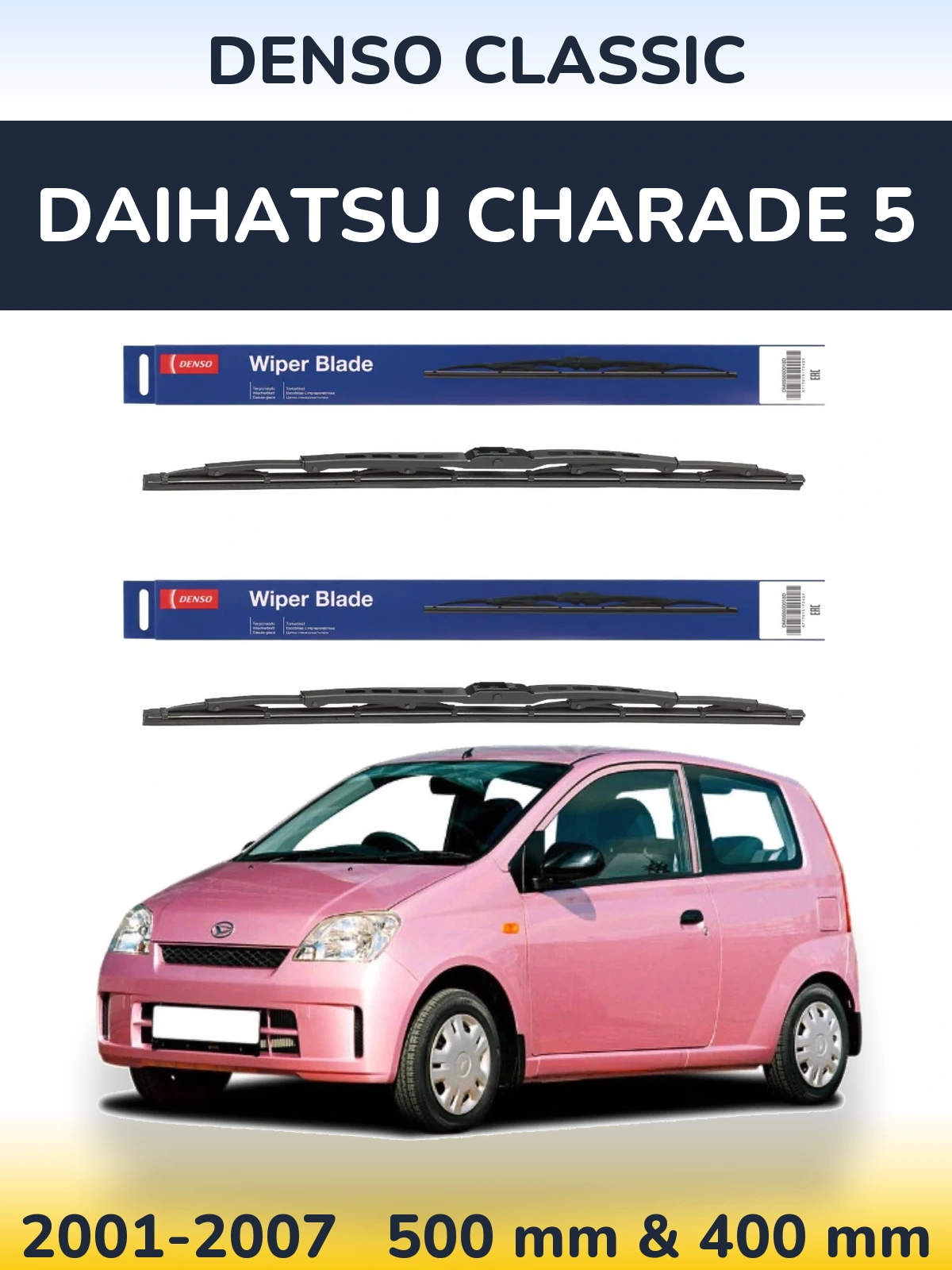 Ștergătoare Denso Classic pentru Daihatsu Charade 5