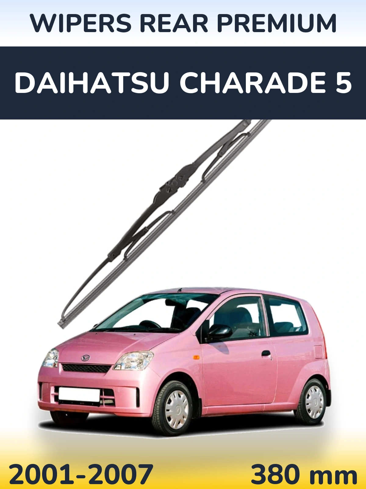 Ștergătoare WIPERS REAR PREMIUM pentru Daihatsu Charade 5