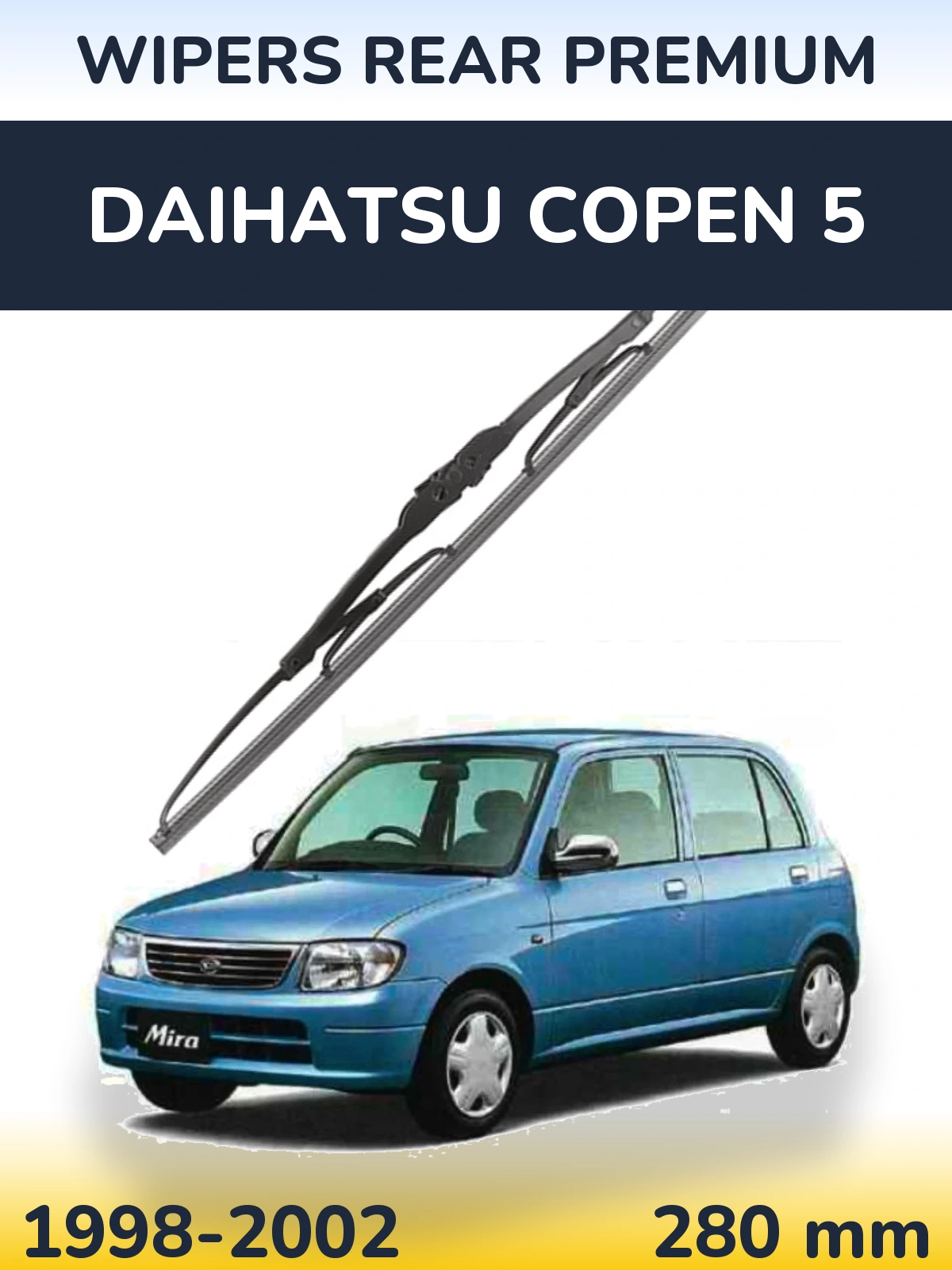 Ștergătoare WIPERS REAR PREMIUM pentru Daihatsu Copen 5