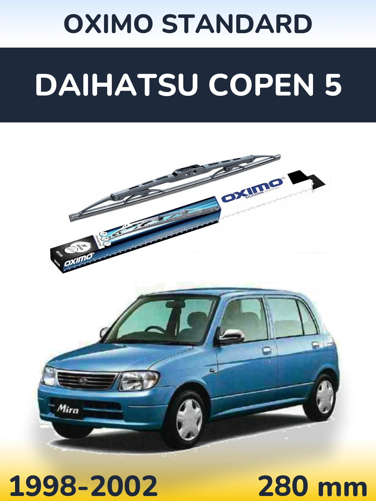 Ștergătoare Oximo Standard pentru Daihatsu Copen 5