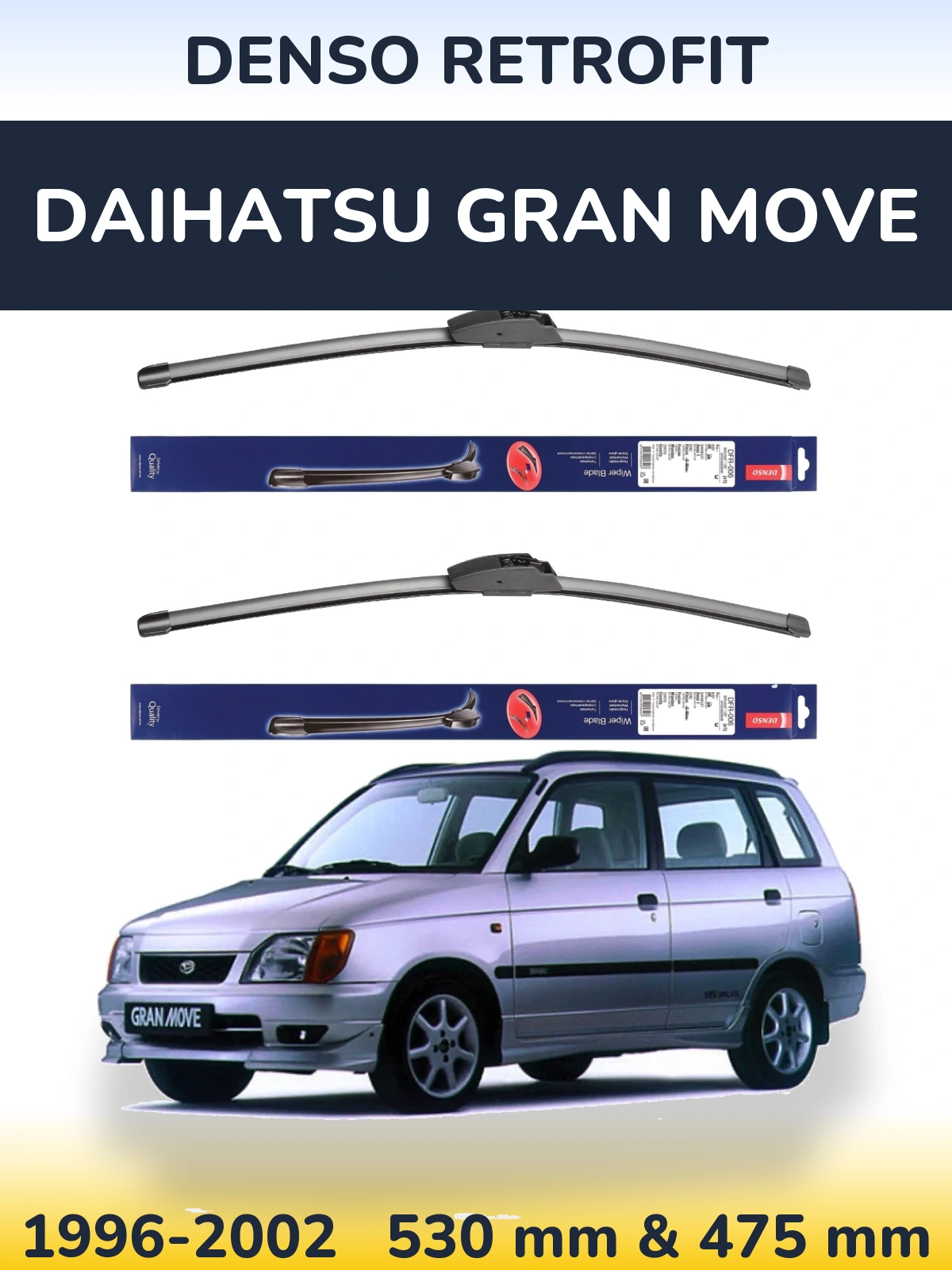 Ștergătoare Denso Retrofit pentru Daihatsu Gran Move