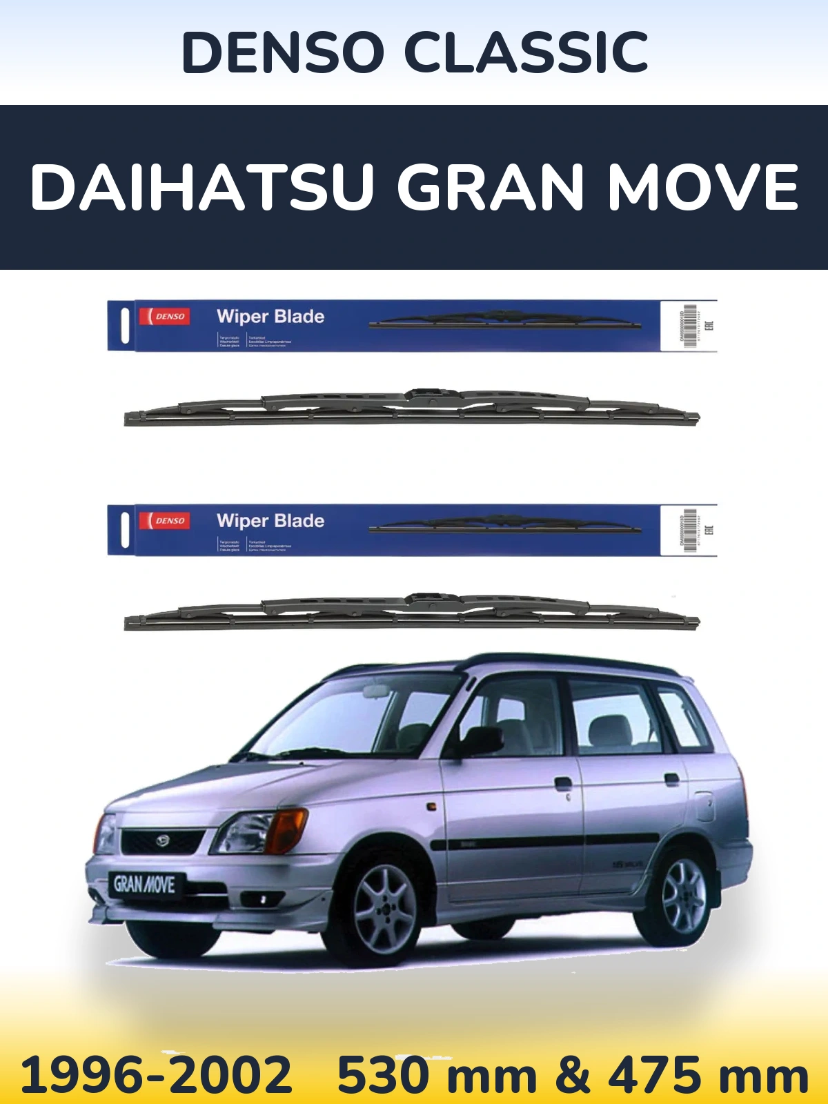 Ștergătoare Denso Classic pentru Daihatsu Gran Move