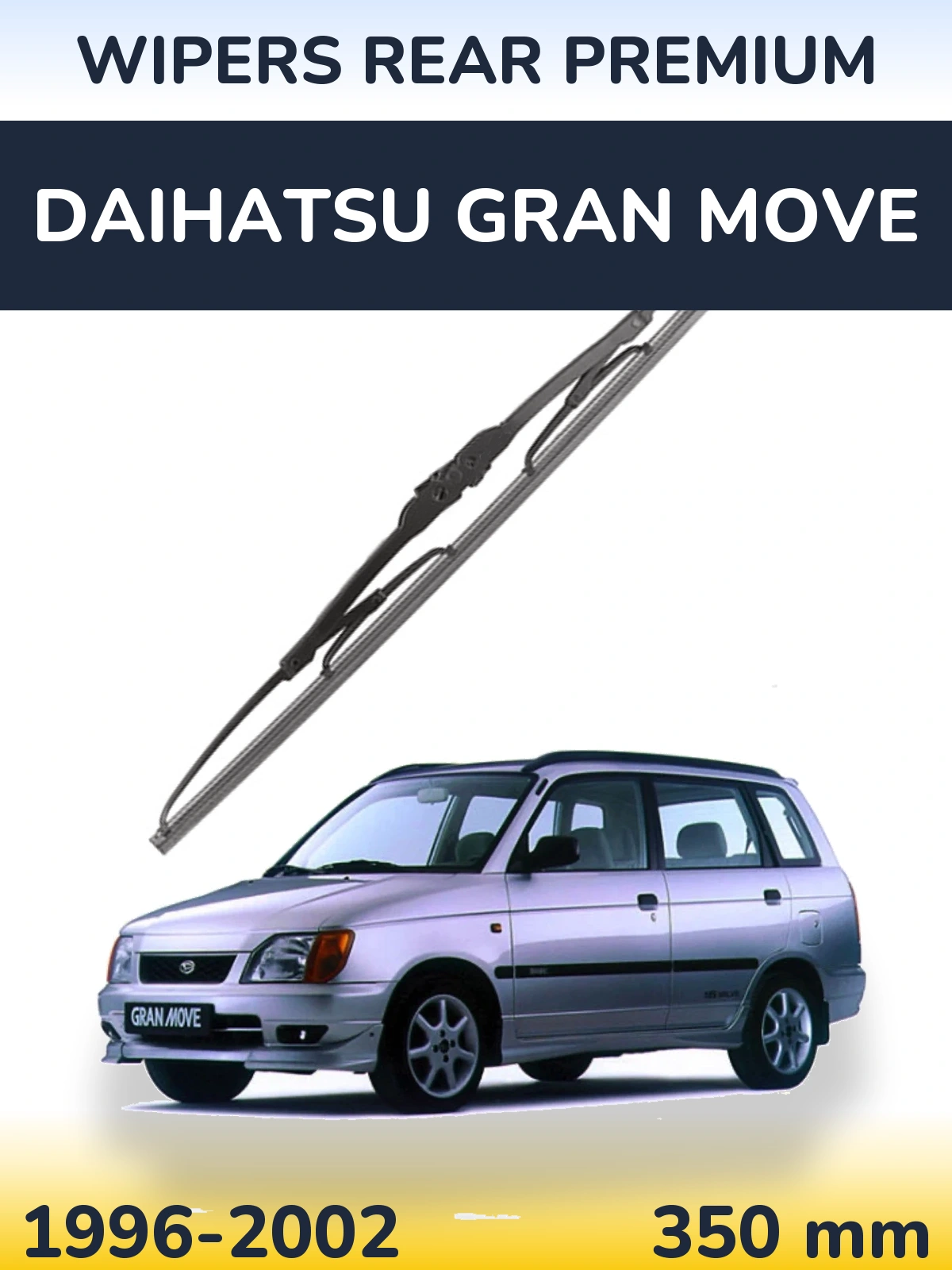 Ștergătoare WIPERS REAR PREMIUM pentru Daihatsu Gran Move