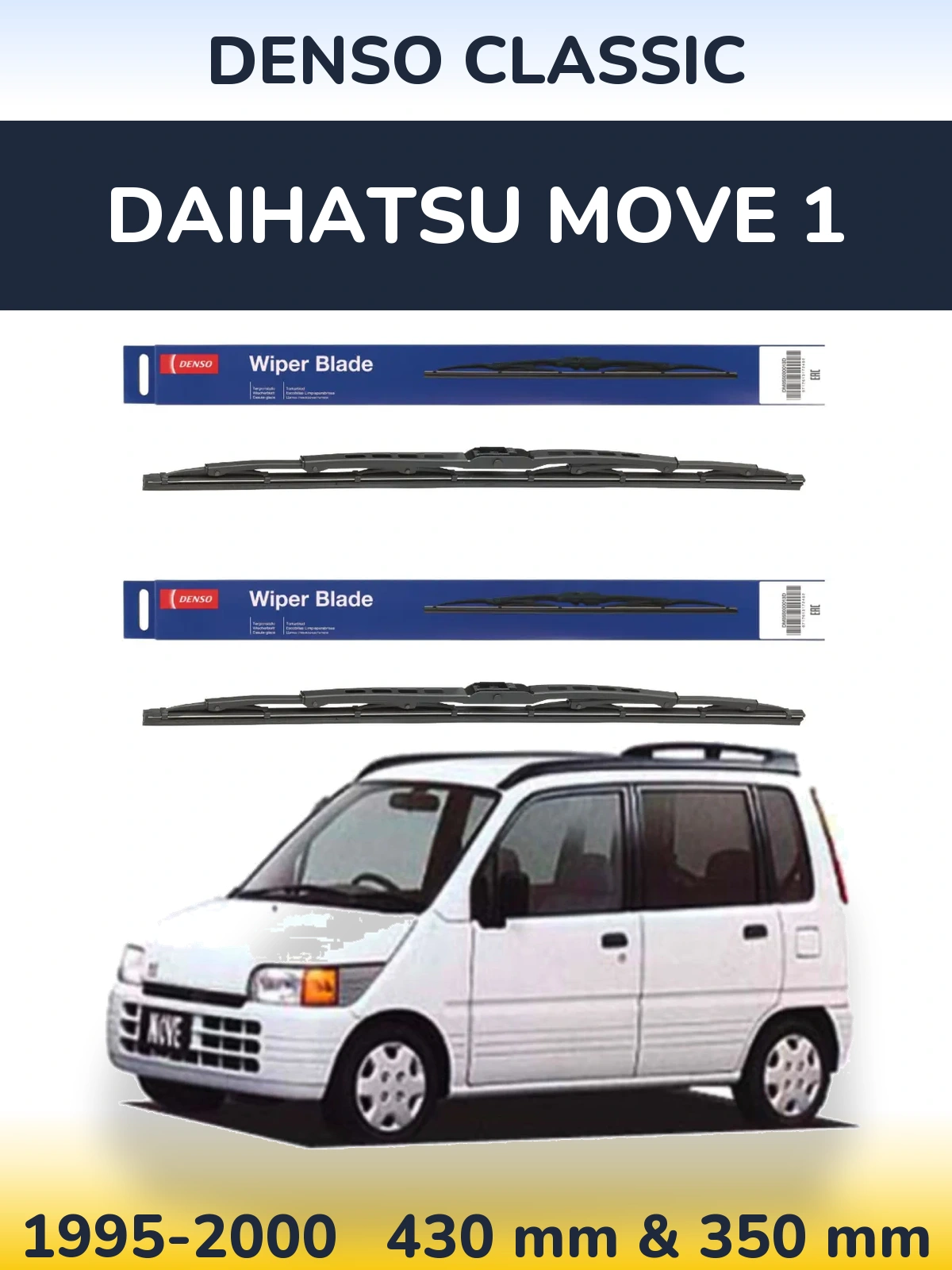 Ștergătoare Denso Classic pentru Daihatsu Move 1