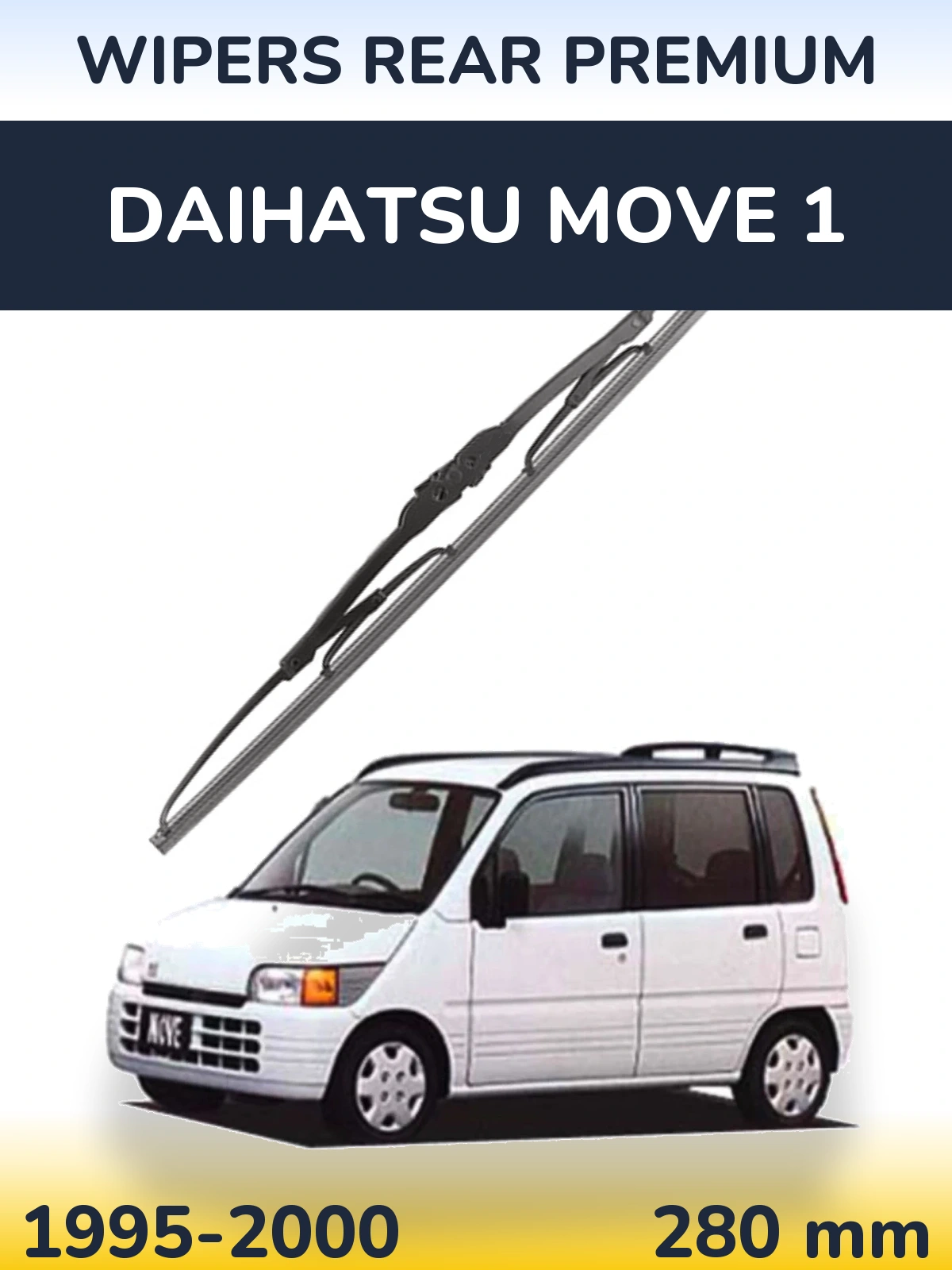 Ștergătoare WIPERS REAR PREMIUM pentru Daihatsu Move 1
