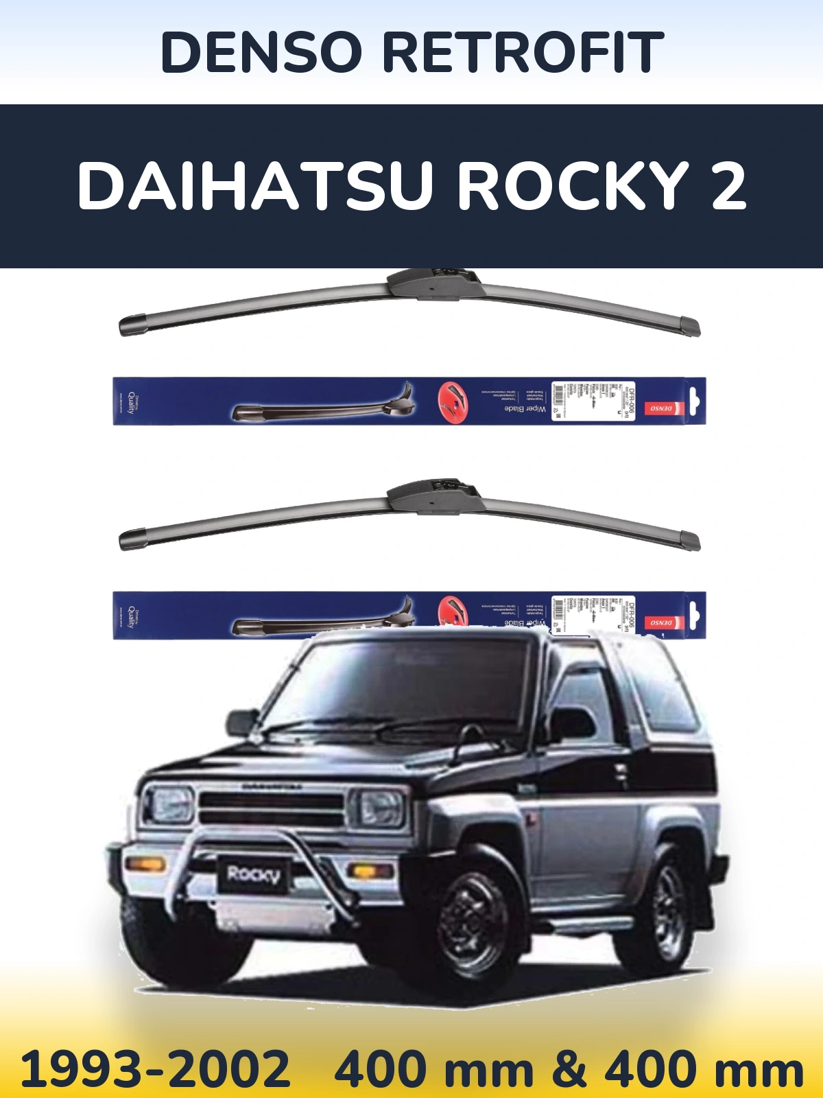 Ștergătoare Denso Retrofit pentru Daihatsu Rocky 2