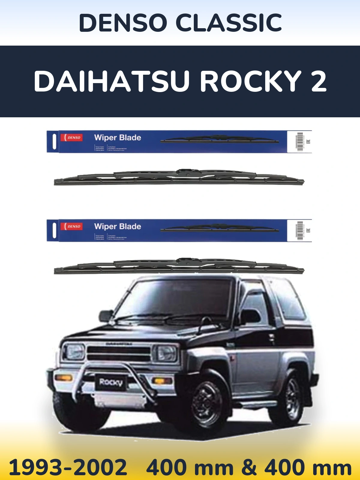 Ștergătoare Denso Classic pentru Daihatsu Rocky 2