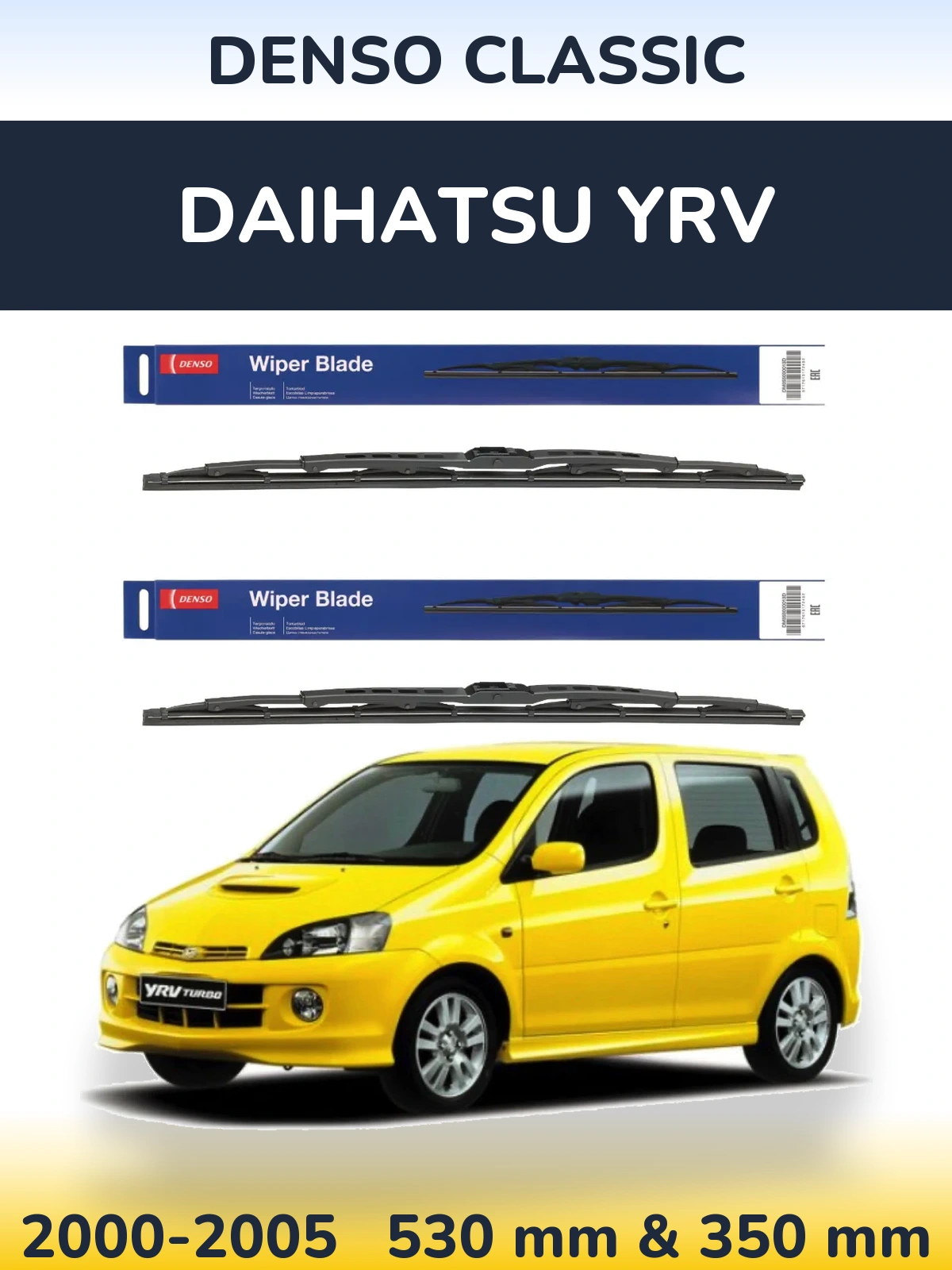 Ștergătoare Denso Classic pentru Daihatsu YRV