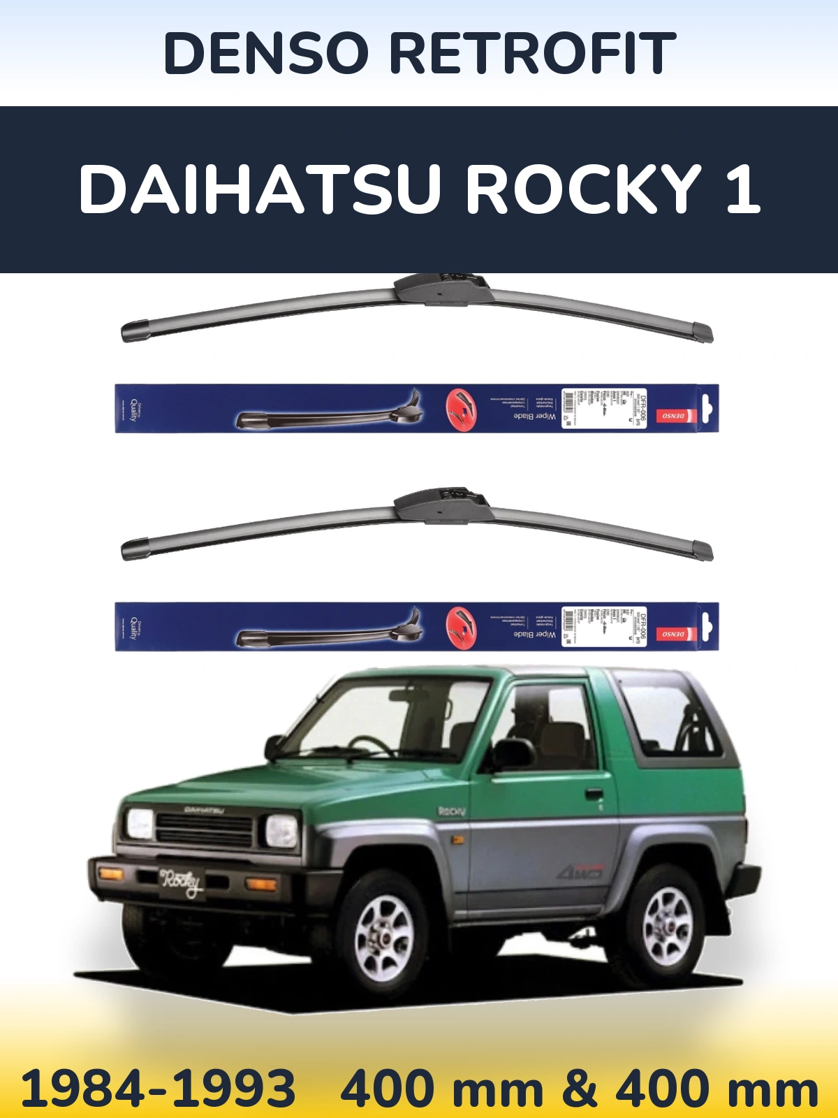 Ștergătoare Denso Retrofit pentru Daihatsu Rocky 1