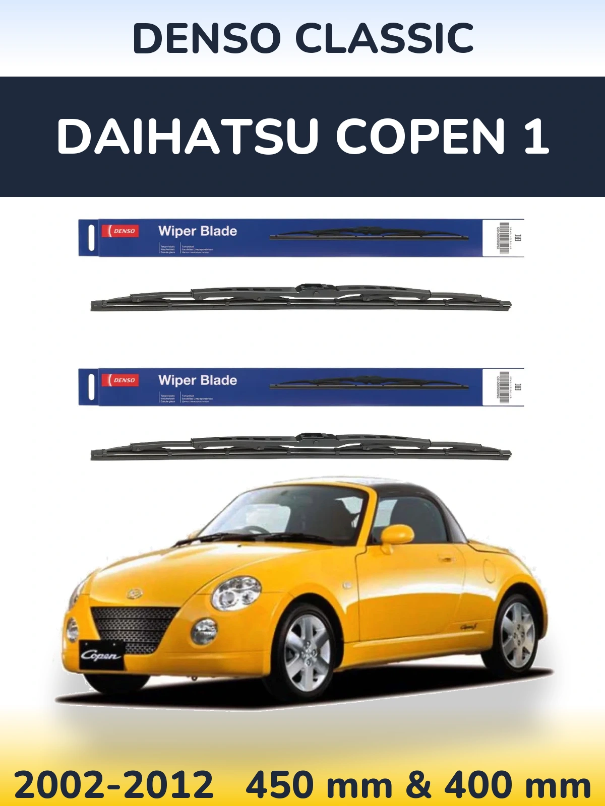 Ștergătoare Denso Classic pentru Daihatsu Copen 1