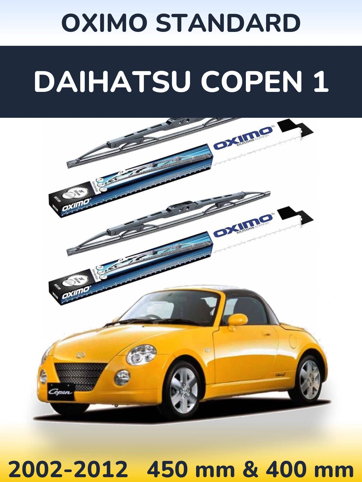 Ștergătoare Oximo Standard pentru Daihatsu Copen 1