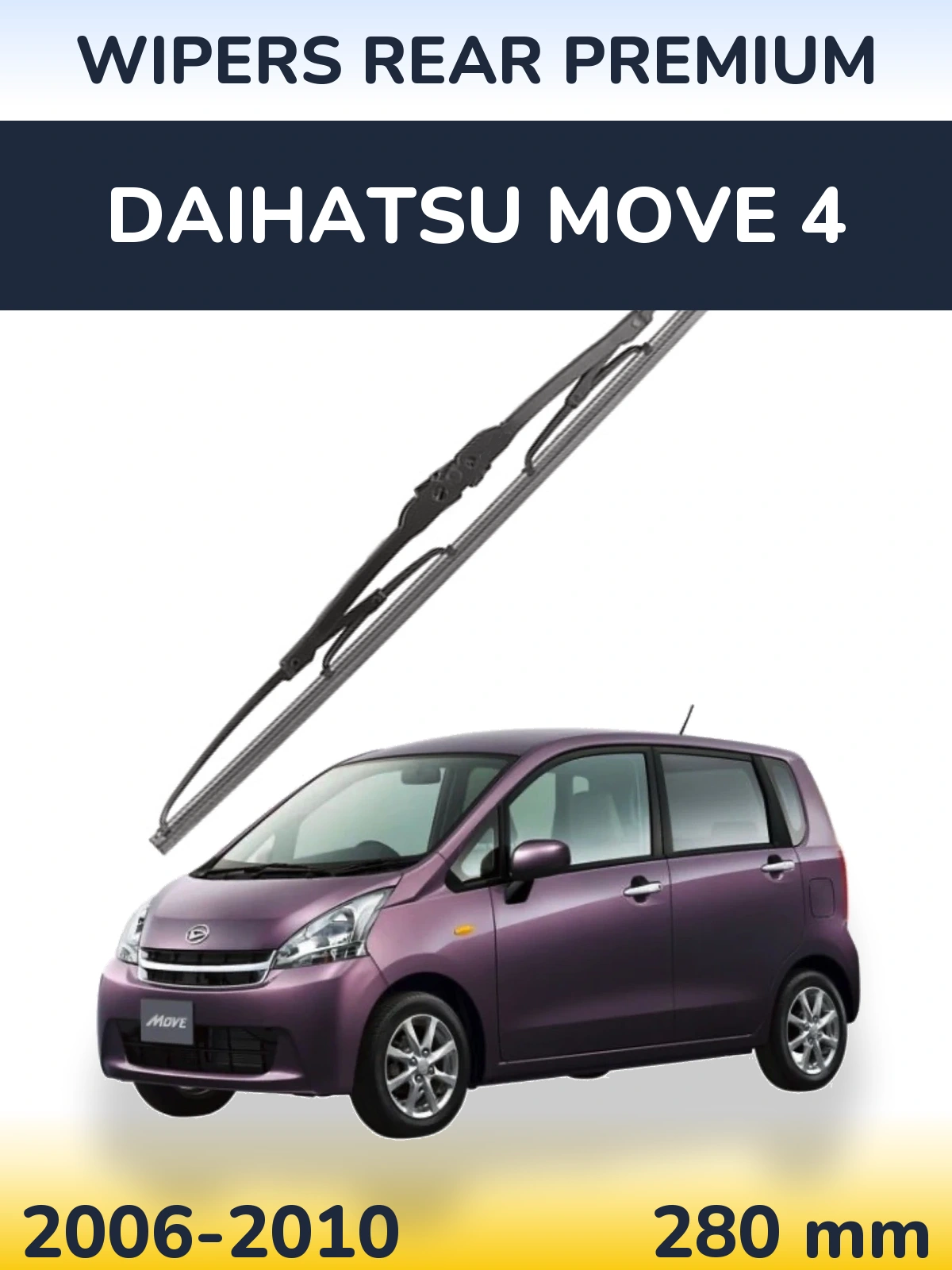 Ștergătoare WIPERS REAR PREMIUM pentru Daihatsu Move 4