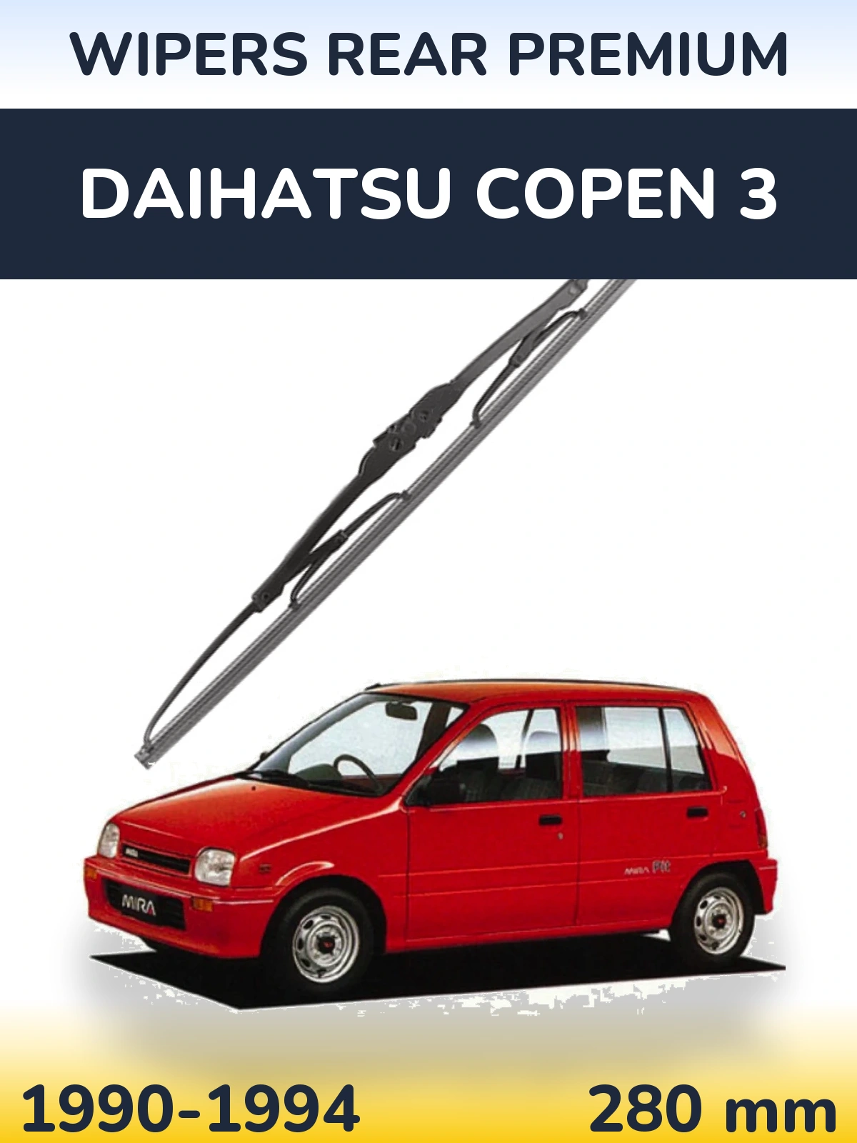 Ștergătoare WIPERS REAR PREMIUM pentru Daihatsu Copen 3