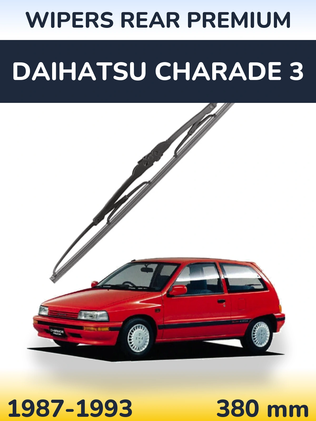 Ștergătoare WIPERS REAR PREMIUM pentru Daihatsu Charade 3