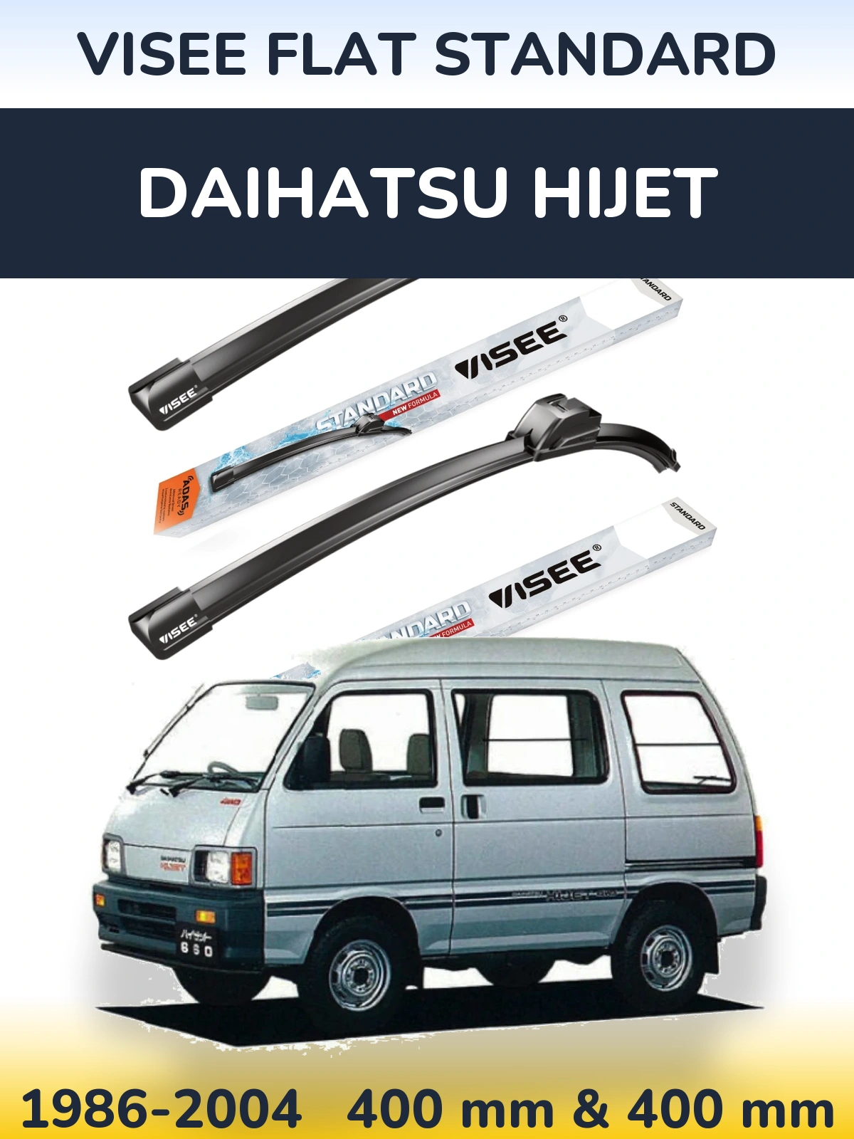 Ștergătoare VISEE FLAT STANDARD pentru Daihatsu HiJet