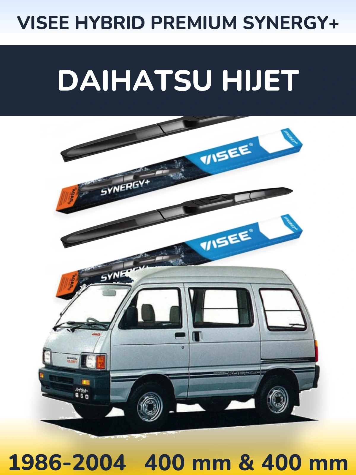 Ștergătoare VISEE HYBRID PREMIUM SYNERGY+ pentru Daihatsu HiJet