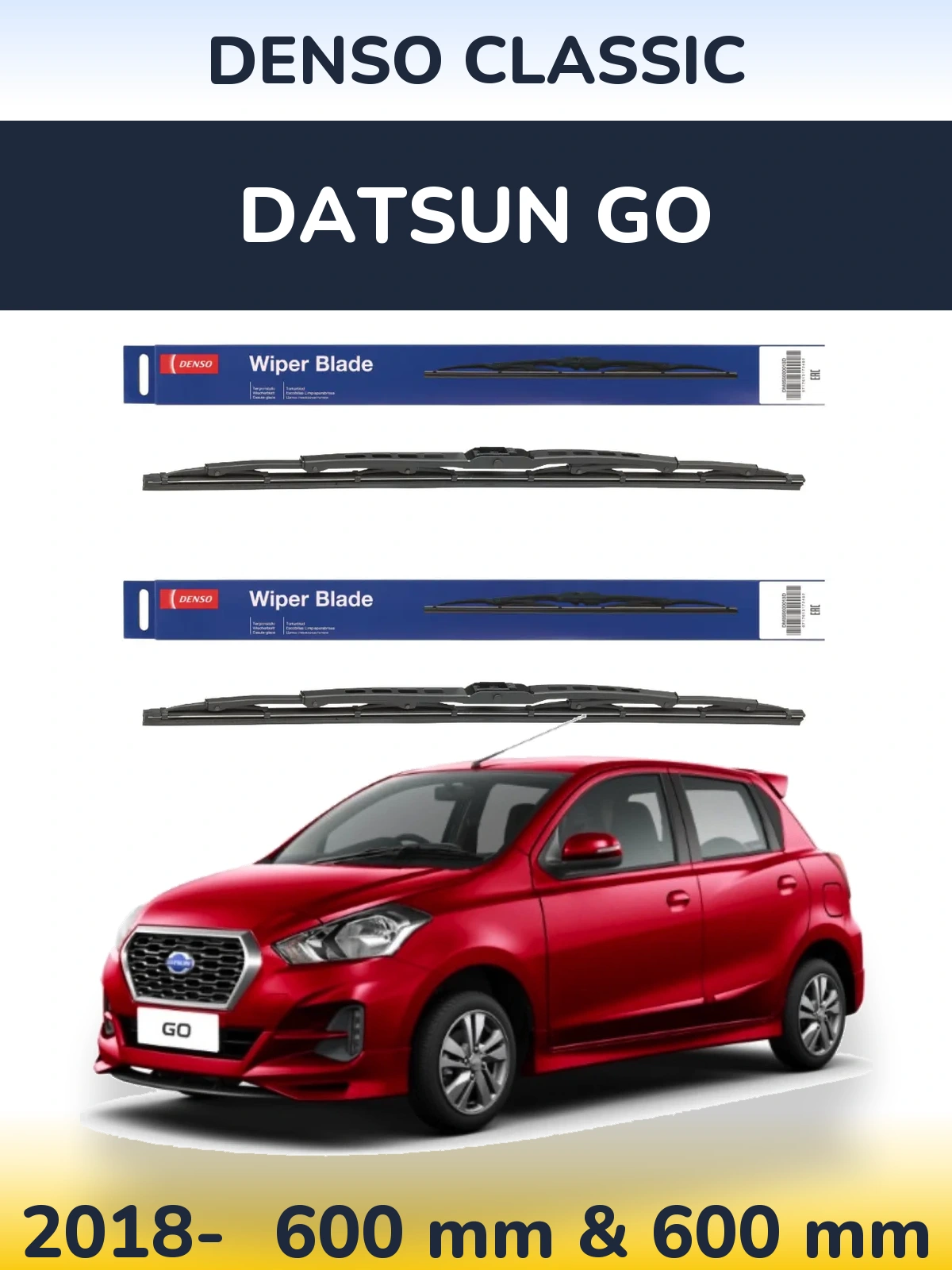 Ștergătoare Denso Classic pentru Datsun Go
