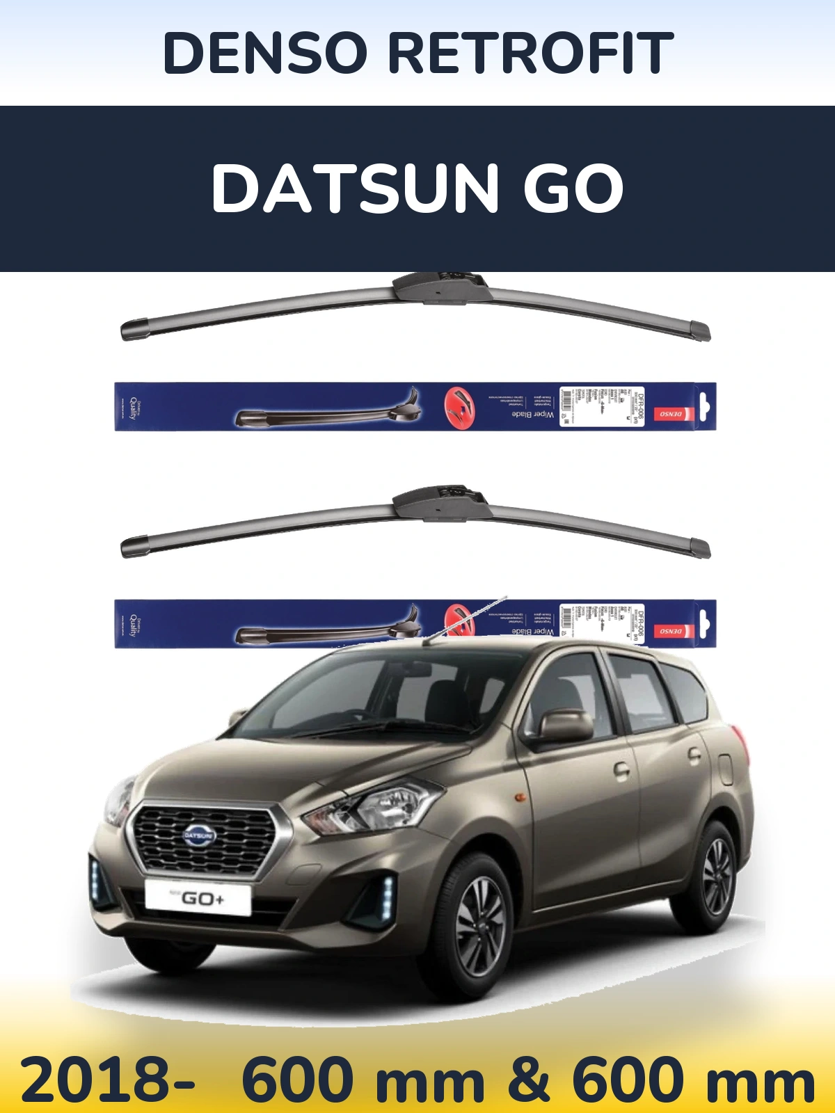 Ștergătoare Denso Retrofit pentru Datsun Go