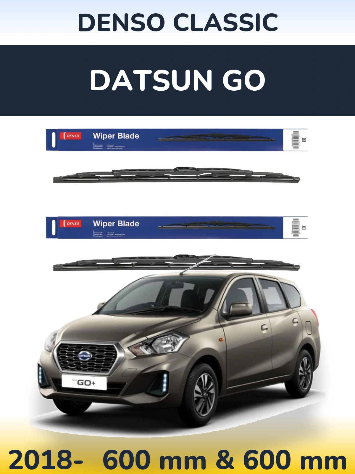 Ștergătoare Denso Classic pentru Datsun Go
