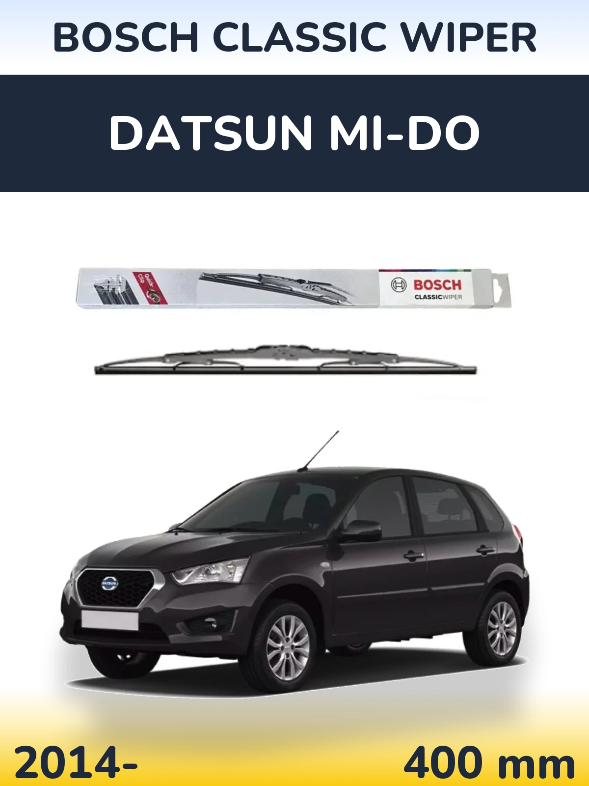 Ștergătoare BOSCH Classic Wiper pentru Datsun mi-DO
