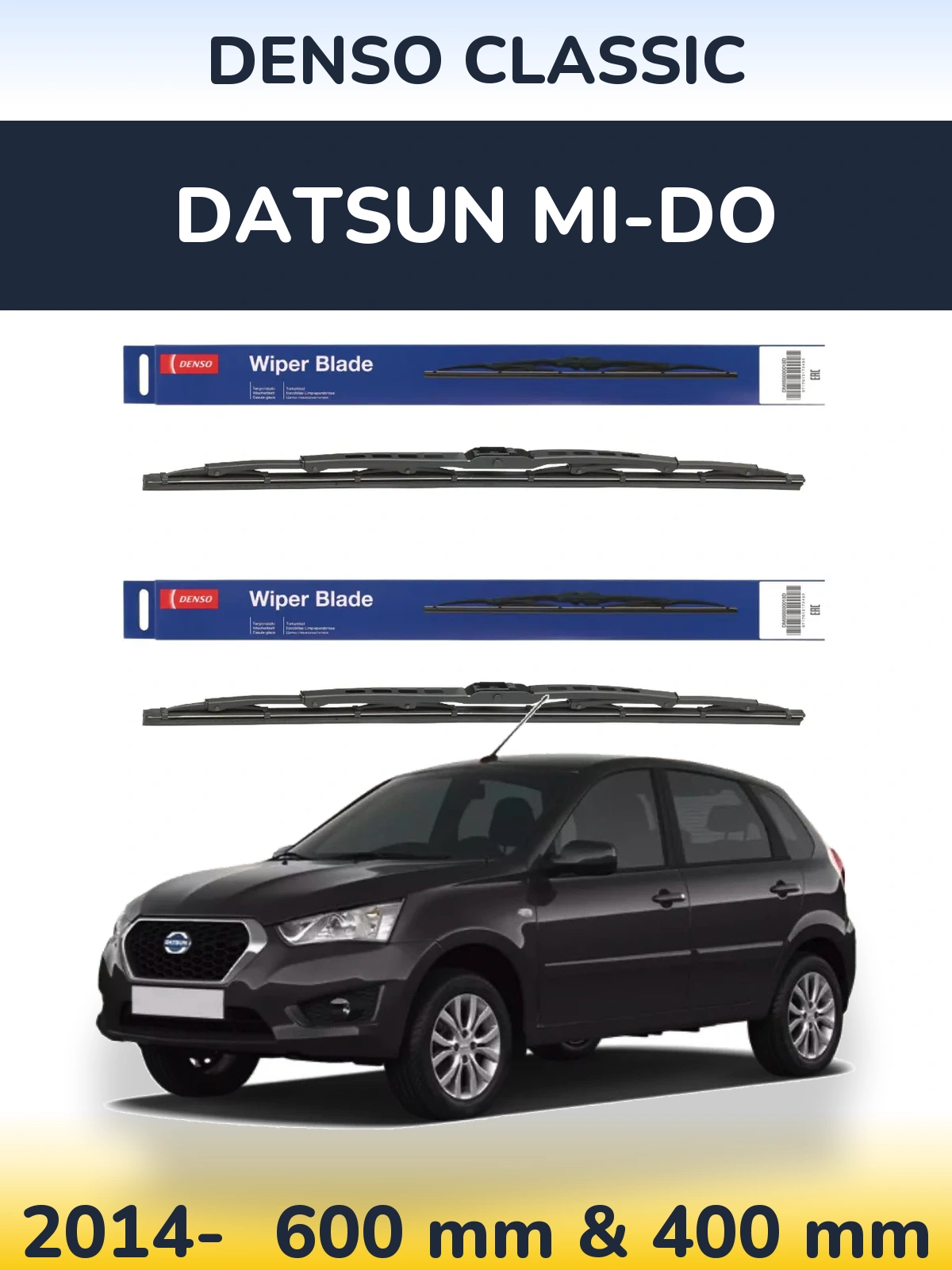Ștergătoare Denso Classic pentru Datsun mi-DO