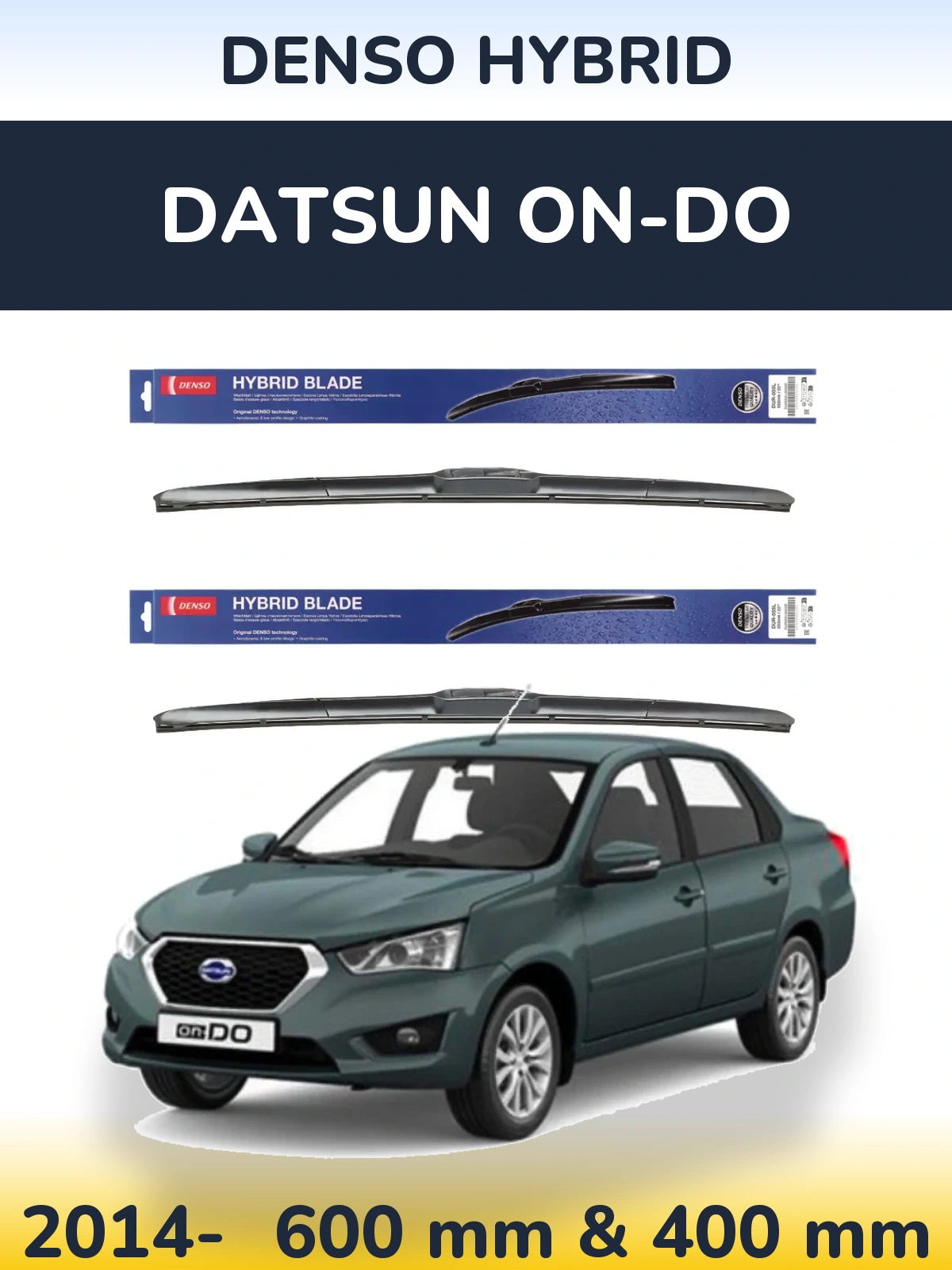 Ștergătoare Denso Hybrid pentru Datsun on-DO