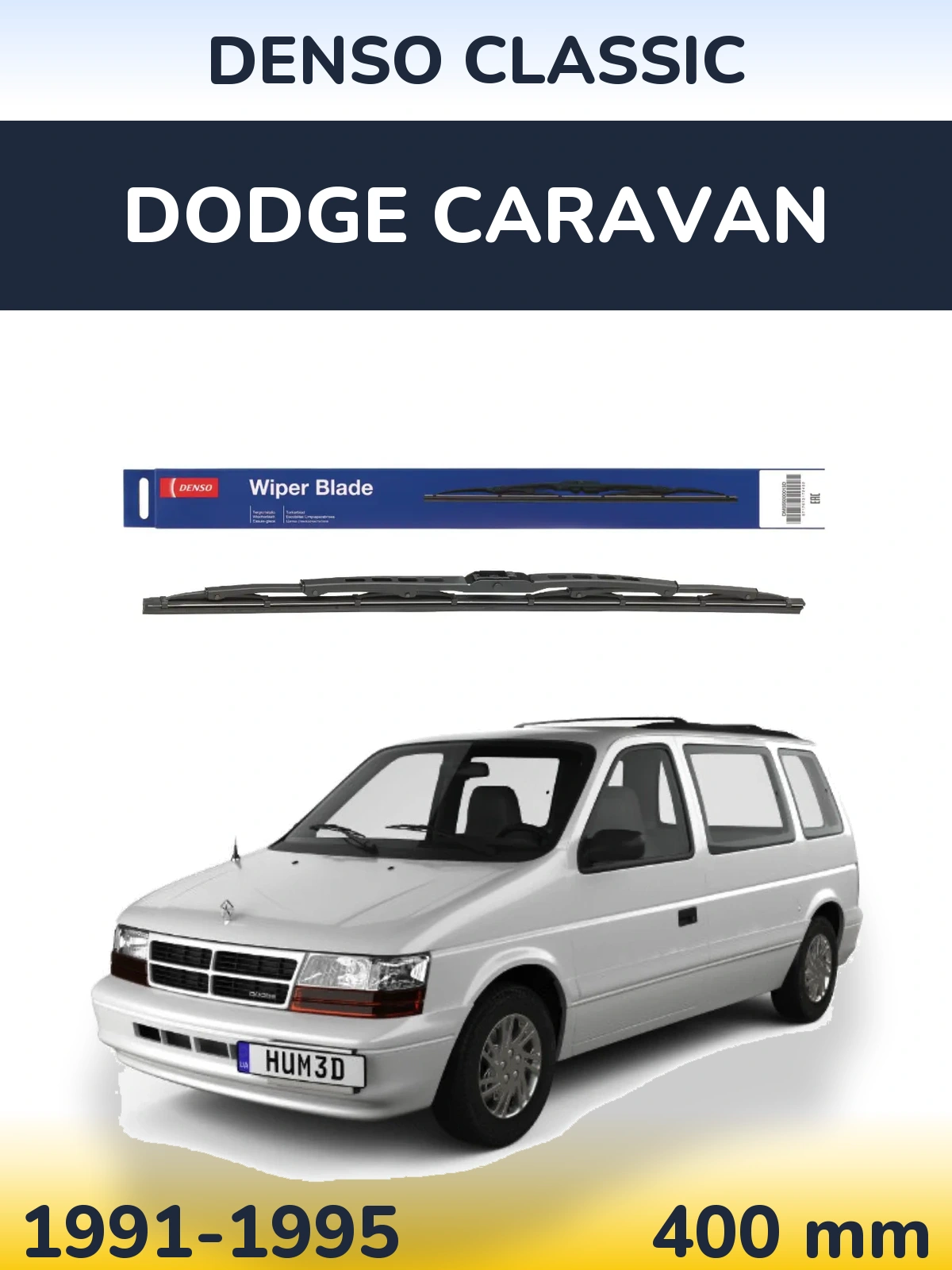 Ștergătoare Denso Classic pentru Dodge Caravan