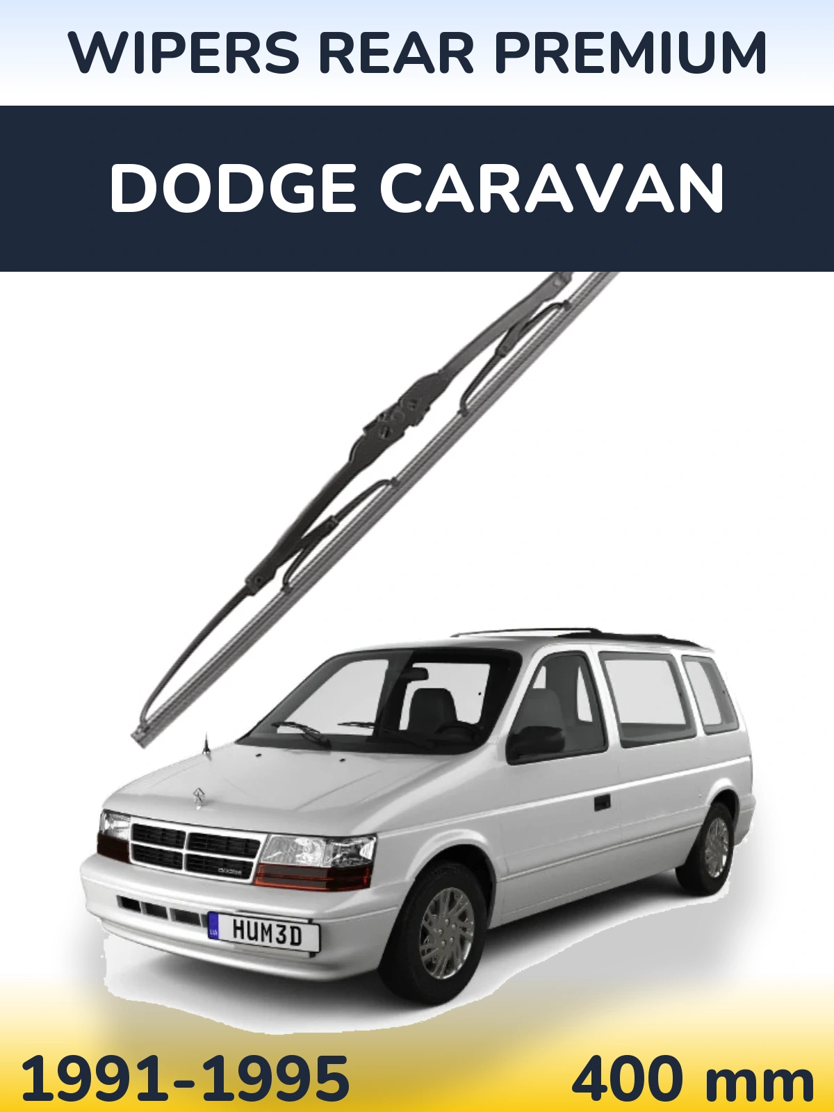 Ștergătoare WIPERS REAR PREMIUM pentru Dodge Caravan