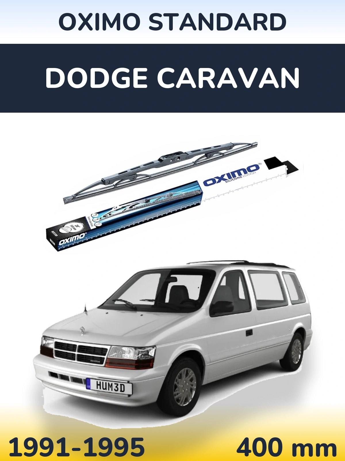 Ștergătoare Oximo Standard pentru Dodge Caravan