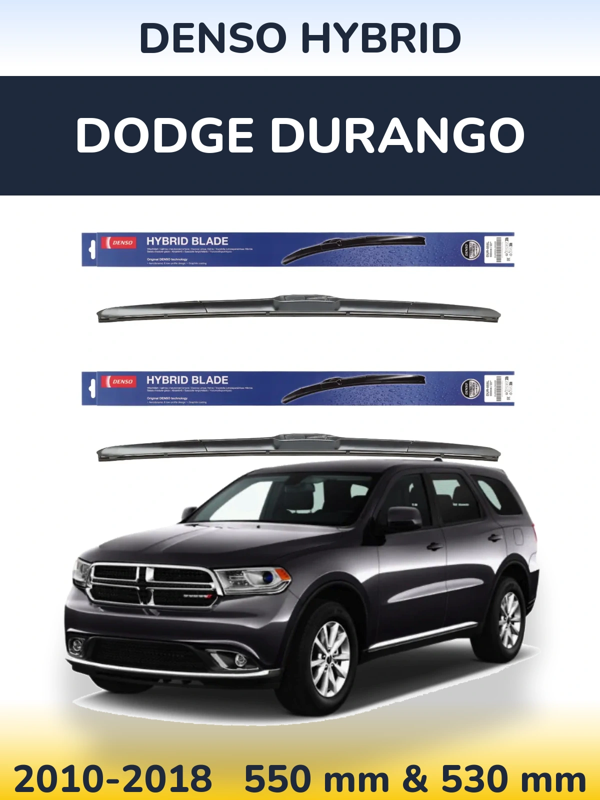 Ștergătoare Denso Hybrid pentru Dodge Durango