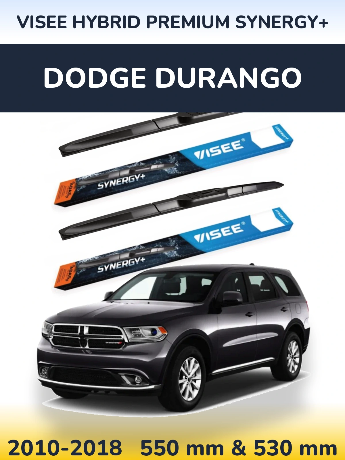 Ștergătoare VISEE HYBRID PREMIUM SYNERGY+ pentru Dodge Durango