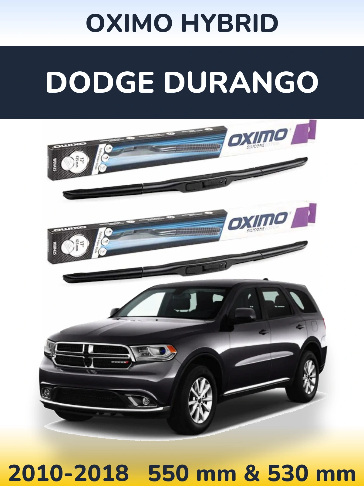 Ștergătoare Oximo Hybrid pentru Dodge Durango