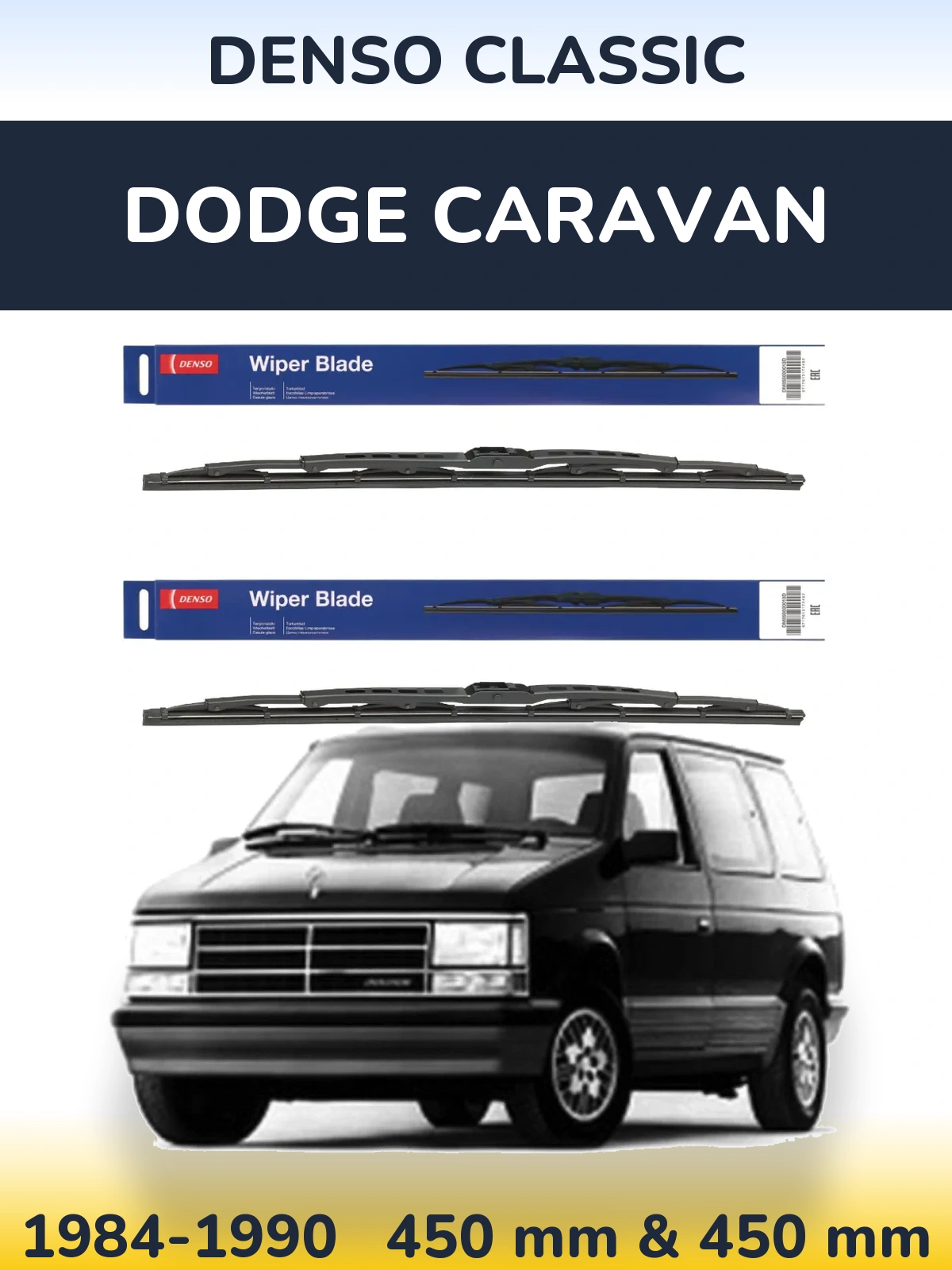 Ștergătoare Denso Classic pentru Dodge Caravan