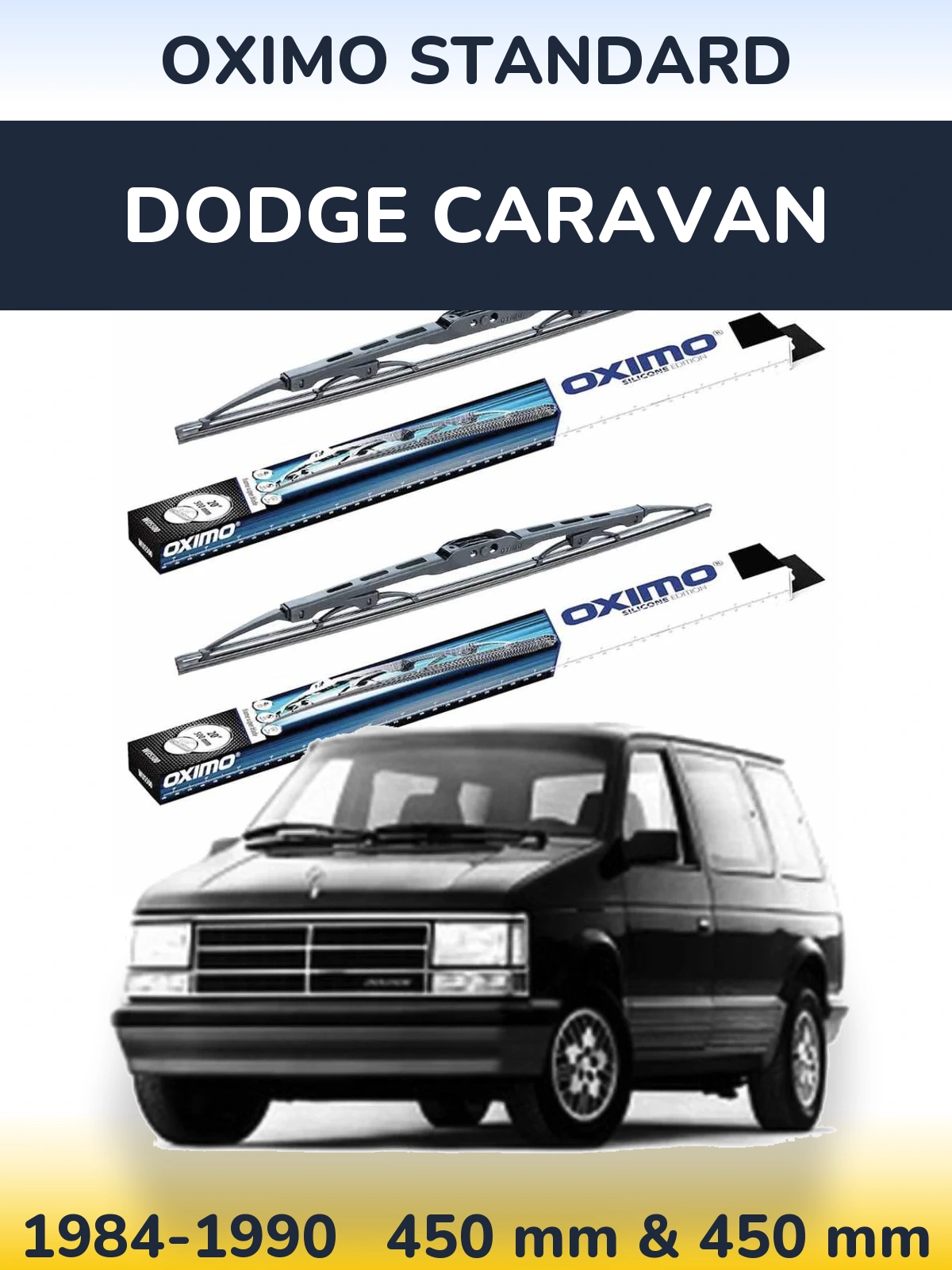Ștergătoare Oximo Standard pentru Dodge Caravan